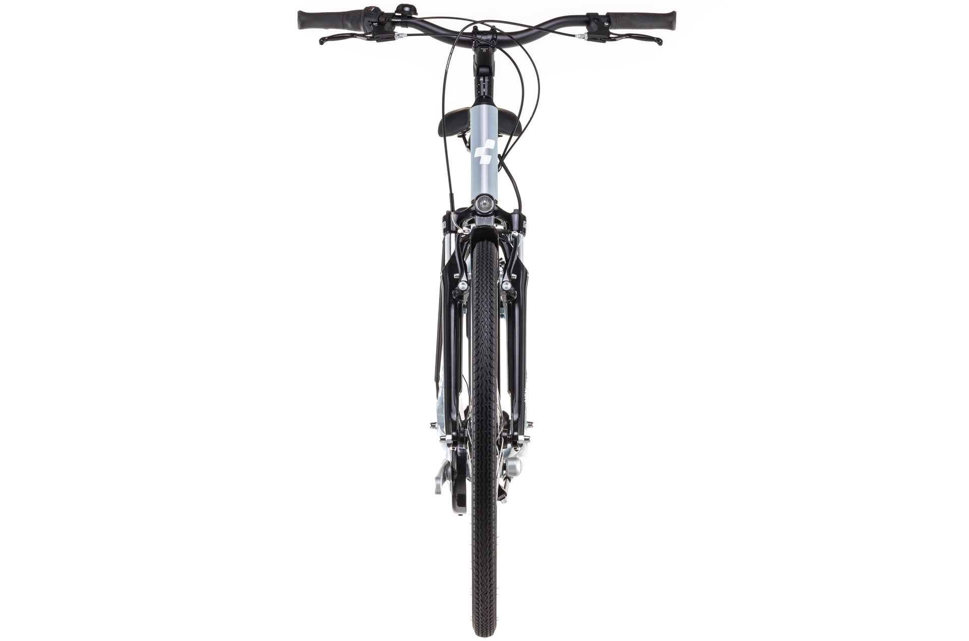 BICICLETA CUBE TOWN ONE EASY ENTRY POLARGREY WHITE 2025 49 cm [2]