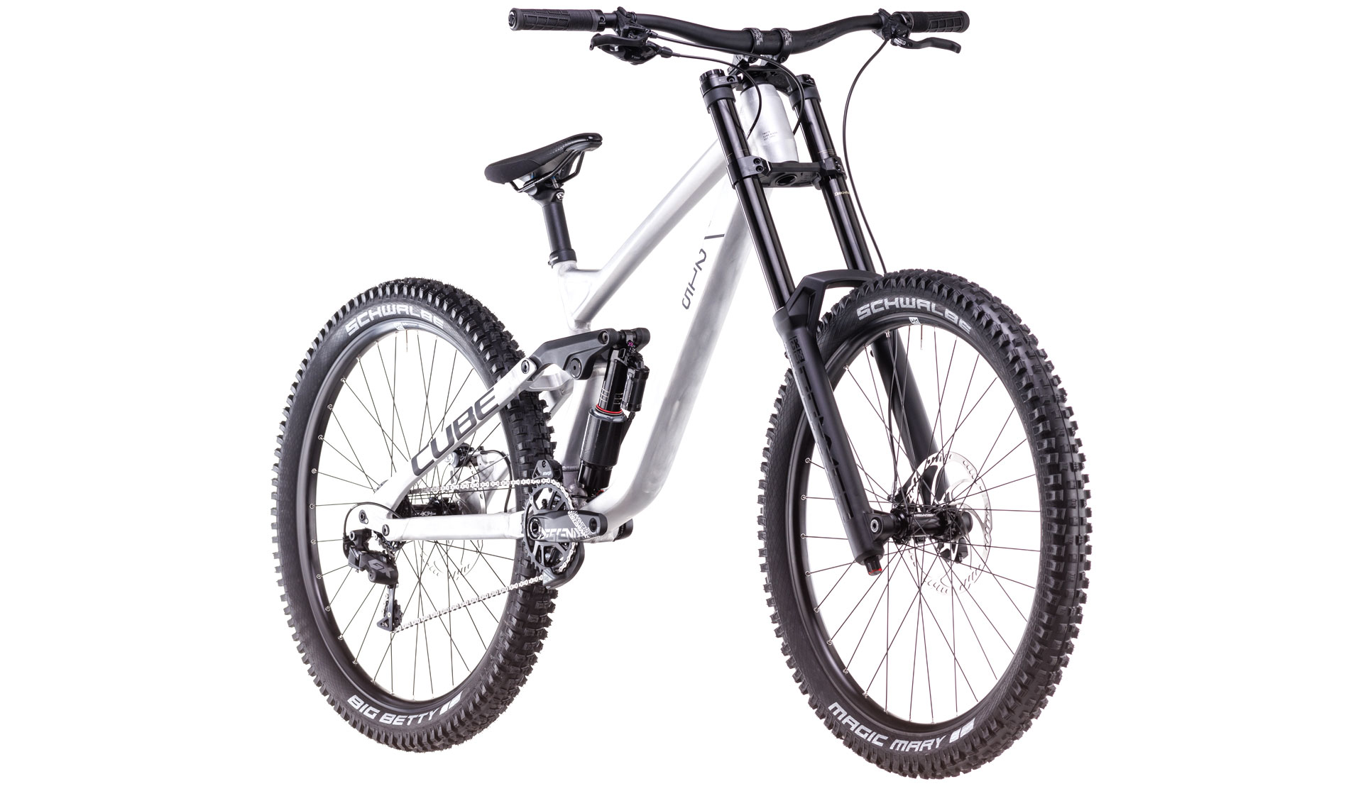 BICICLETA CUBE TWO15 PRO 27.5 RAWMETAL BLACK 2025 M [1]