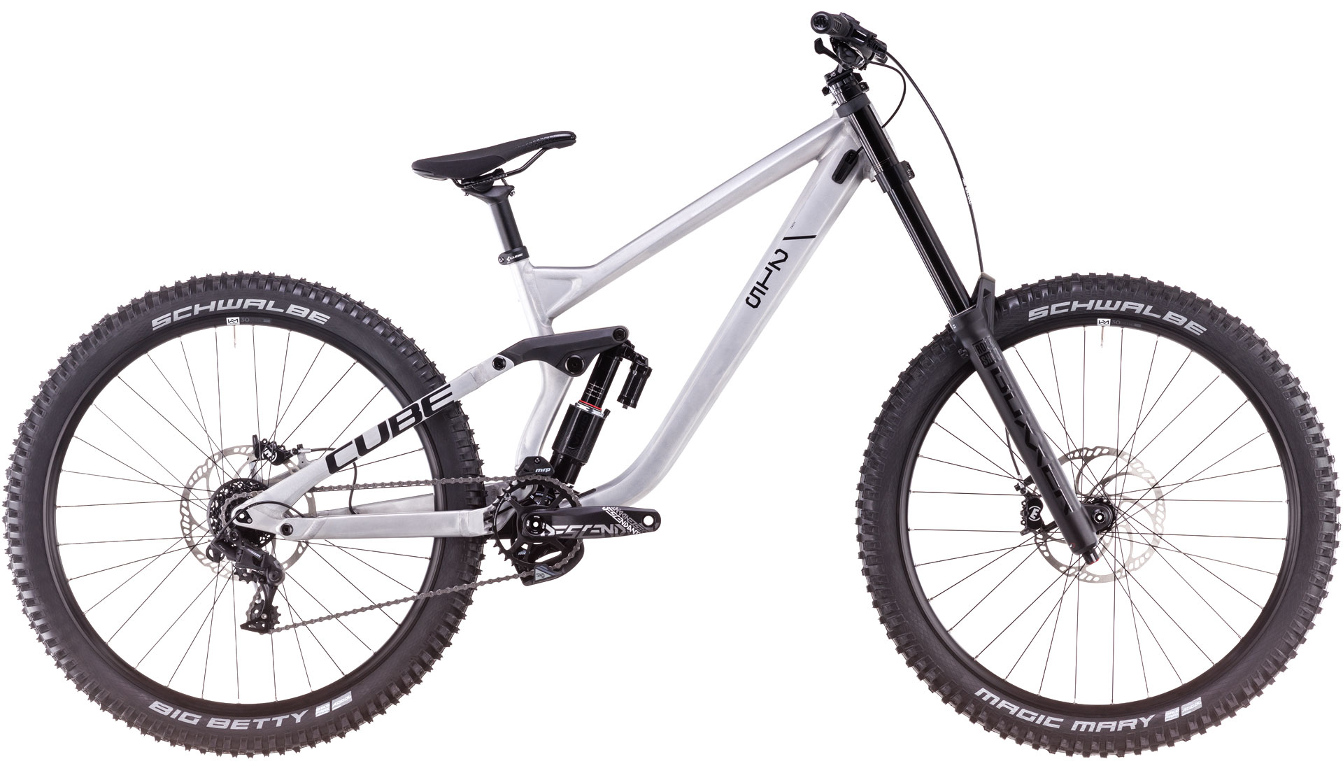 BICICLETA CUBE TWO15 PRO 27.5 RAWMETAL BLACK 2025 XL [0]