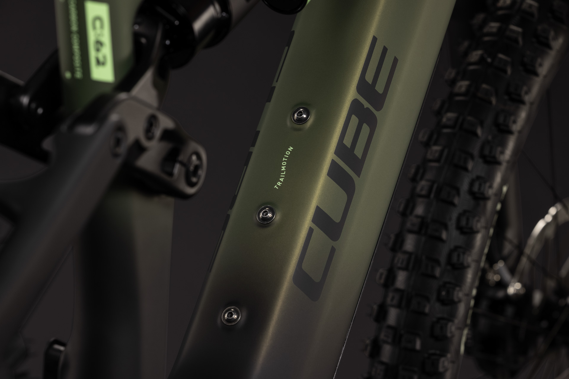 BICICLETA ELECTRICA CUBE AMS HYBRID 177 C:62 TM 600X REEDGREEN GILLS 2027 M [3]