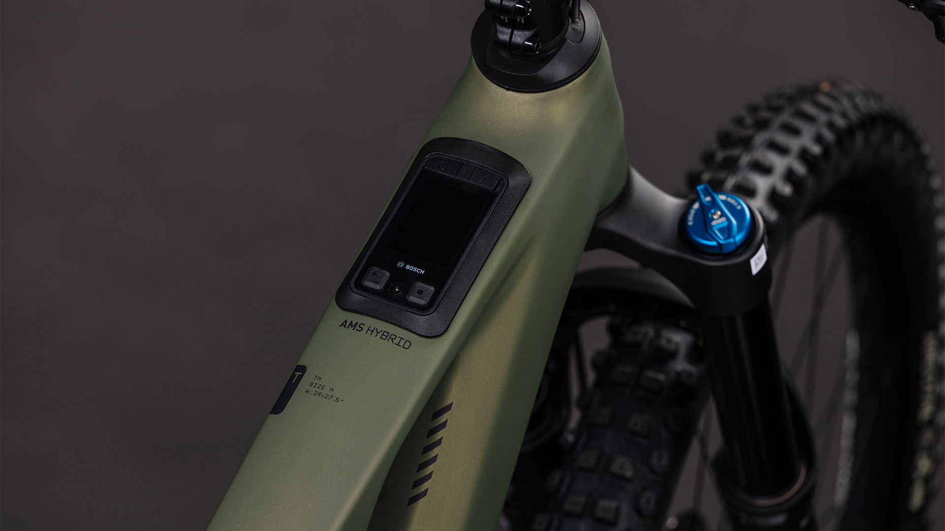 BICICLETA ELECTRICA CUBE AMS HYBRID 177 C:62 TM 600X REEDGREEN MATRIX 2026 XL [1]