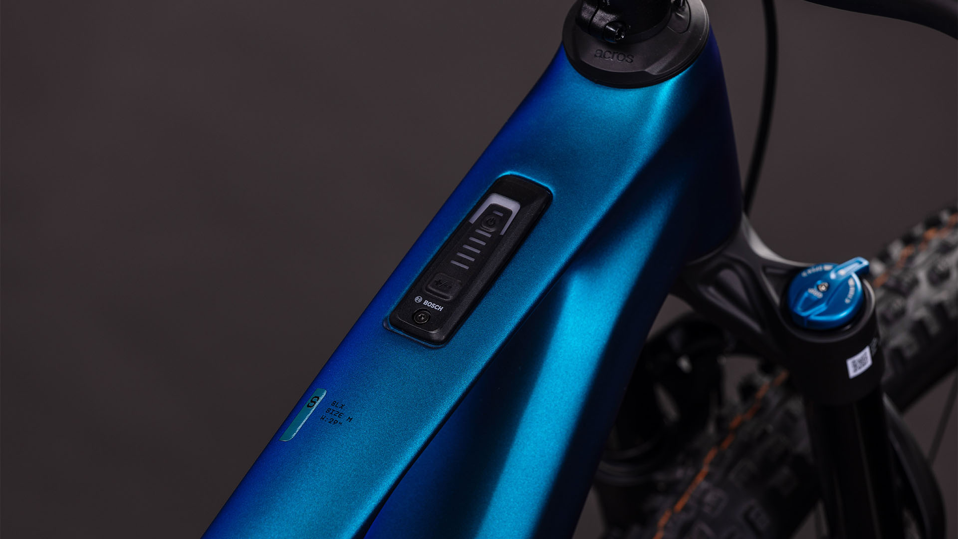 BICICLETA ELECTRICA CUBE AMS HYBRID ONE44 C:68X SLX 400X NEBULA BLACK 2026 XL [1]