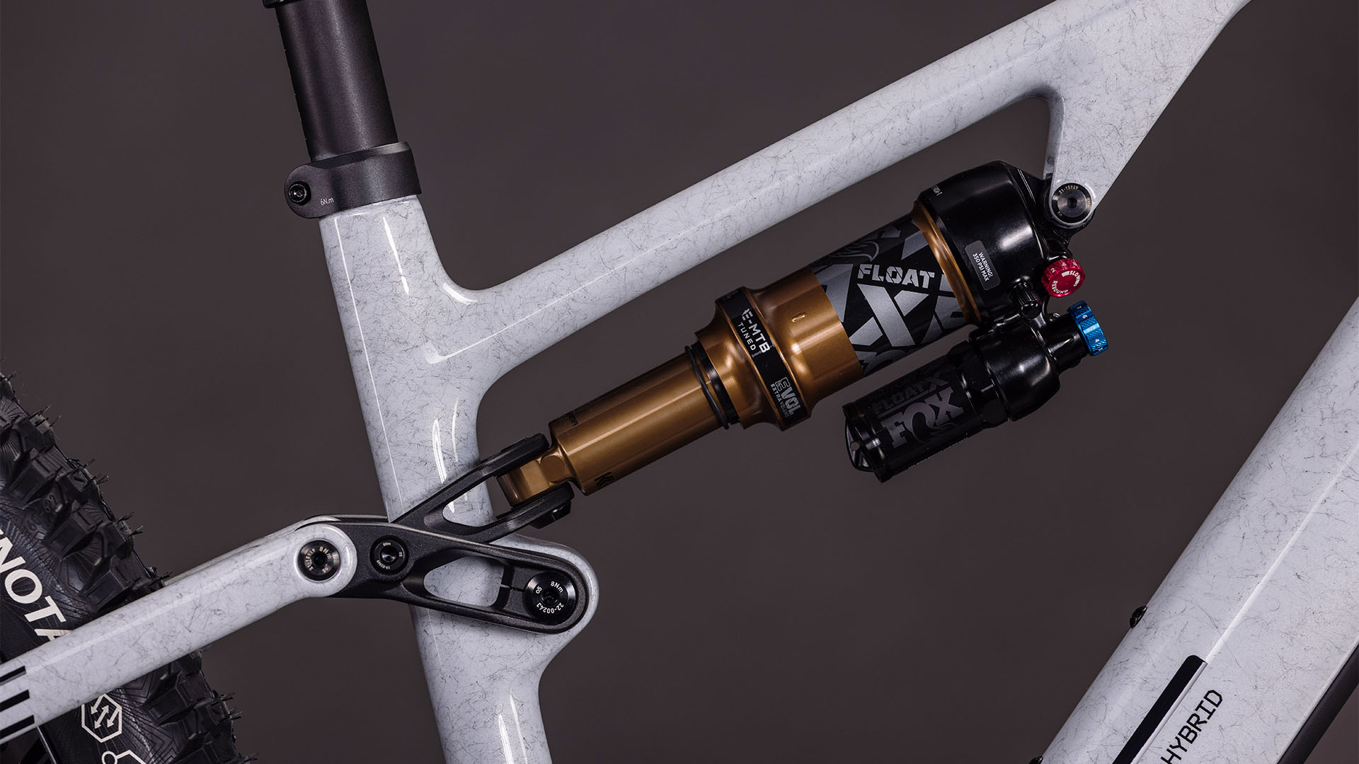 BICICLETA ELECTRICA CUBE AMS HYBRID ONE44 C:68X SUPER TM 400X FOGGREY FIBRE 2026 M [2]