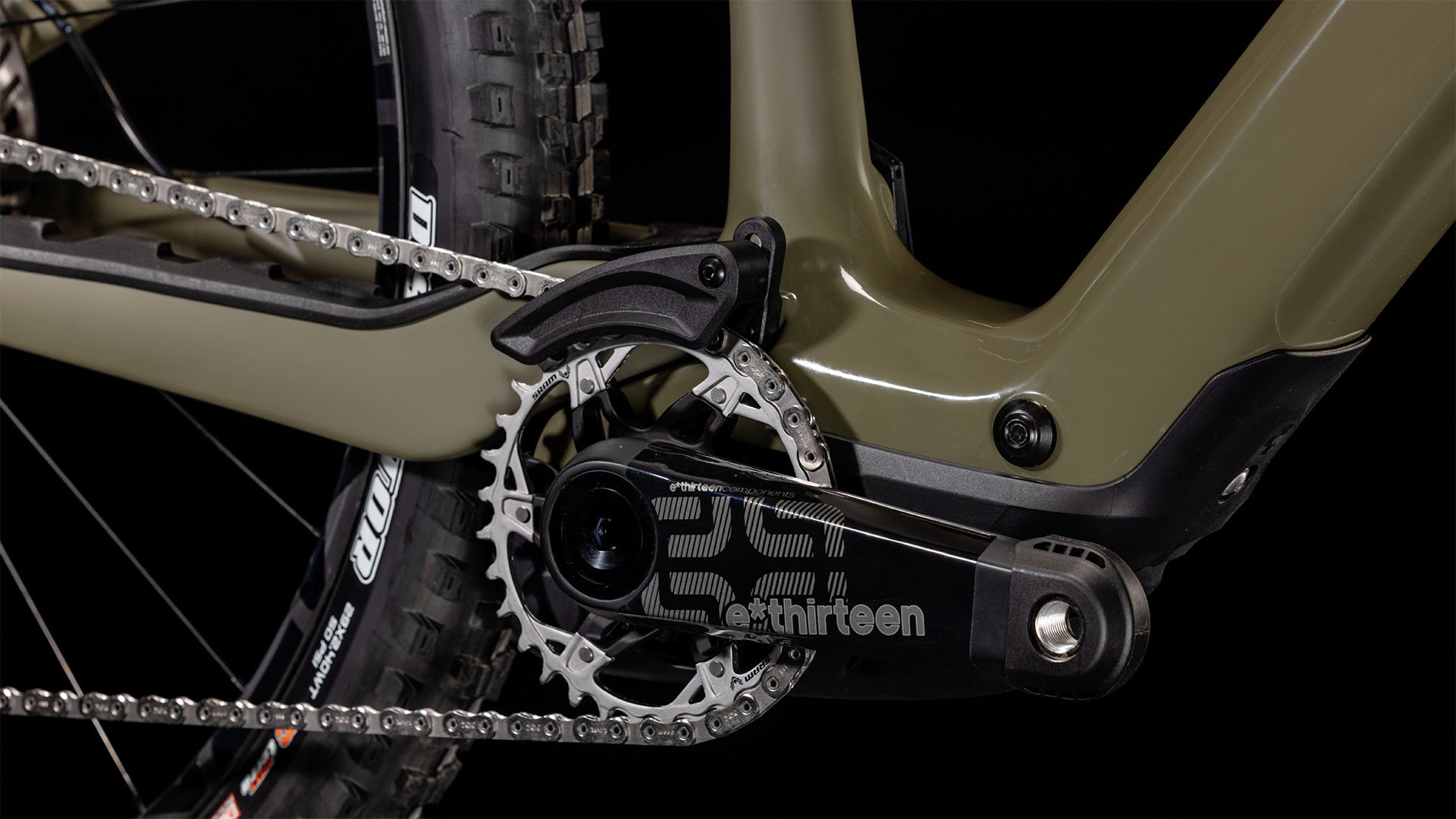 BICICLETA ELECTRICA CUBE AMS HYBRID ONE44 C:68X SUPER TM 400X 29 DUSTYOLIVE/N/GOLD L [2]