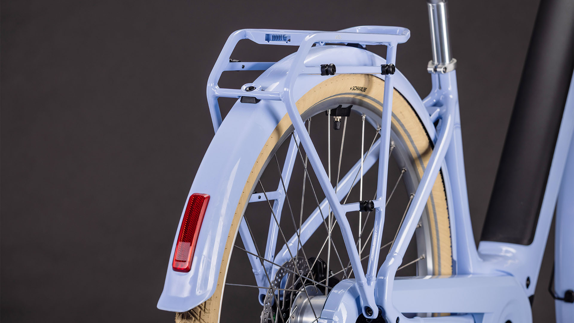 BICICLETA ELECTRICA CUBE ARUBA HYBRID 600 EASY ENTRY BLUEBLOSSOM CREME 2026 50 cm [2]