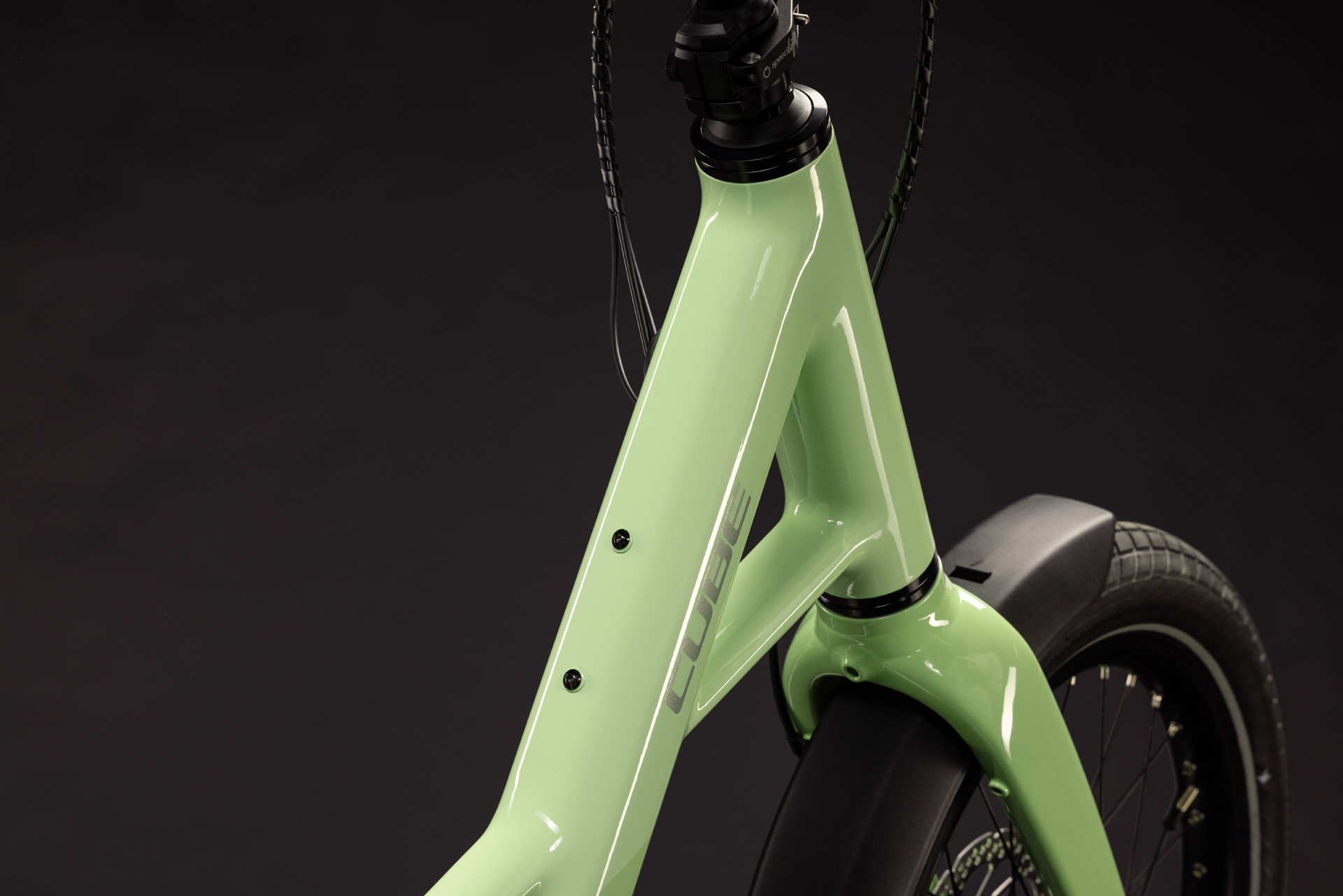 BICICLETA ELECTRICA CUBE COMPACT HYBRID DELUXE 540 LINDGREEN REFLEX 2027 One Size [2]