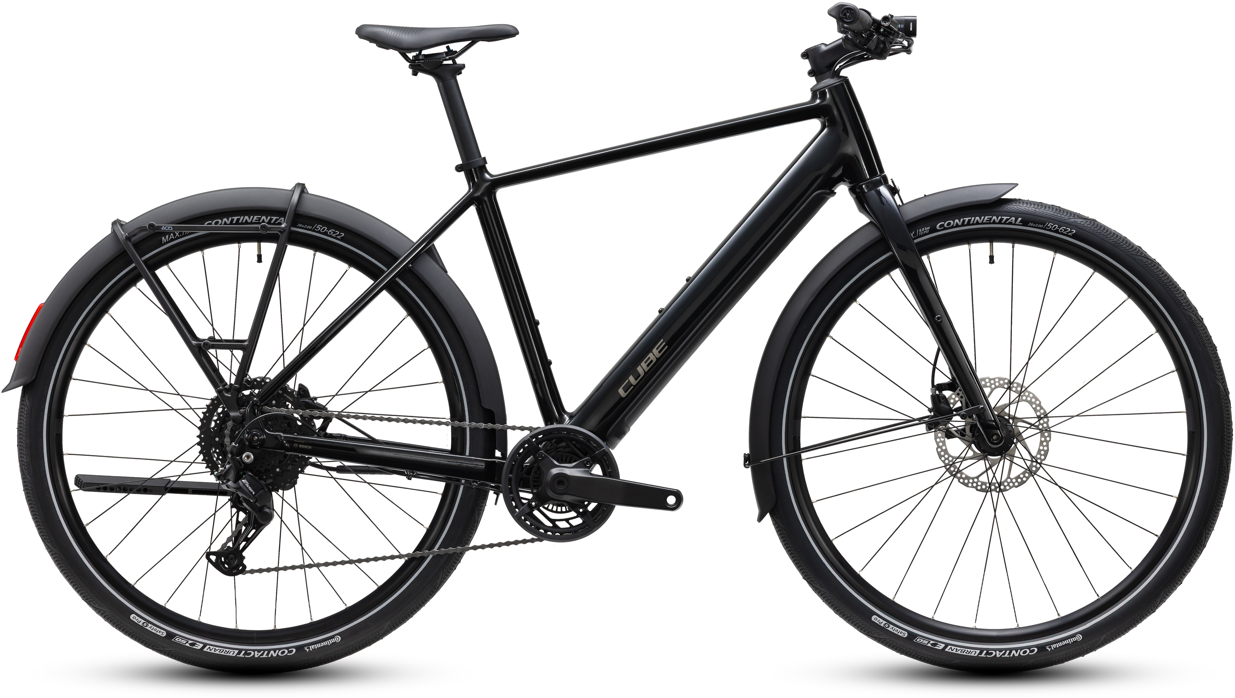 Ciclism - BICICLETA ELECTRICA CUBE EDITOR HYBRID ONE 360 FE BLACK IRONGREY 2027 54 cm