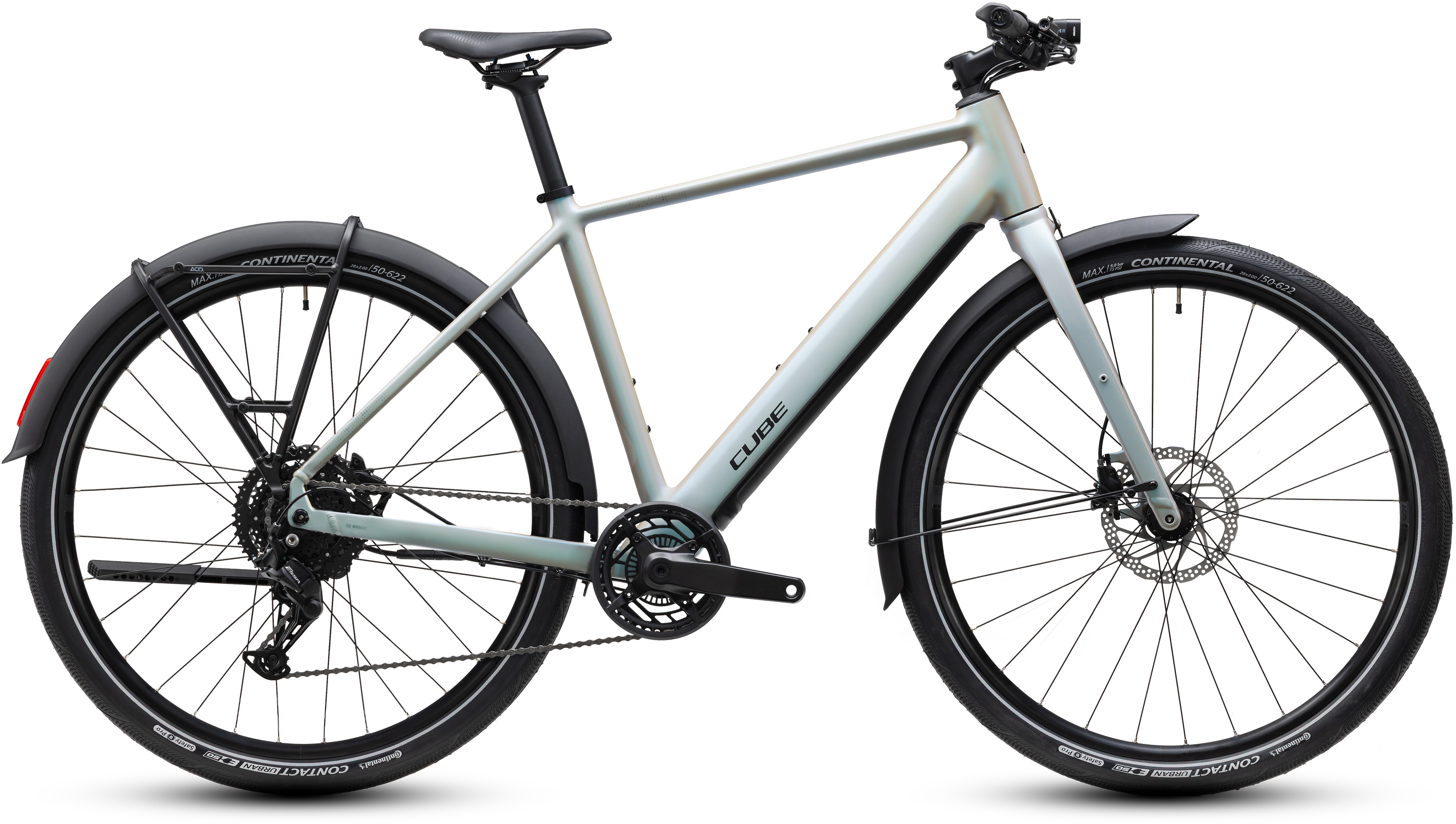 Ciclism - BICICLETA ELECTRICA CUBE EDITOR HYBRID ONE 360 FE GLINTSAND BLACK 2027 58 cm