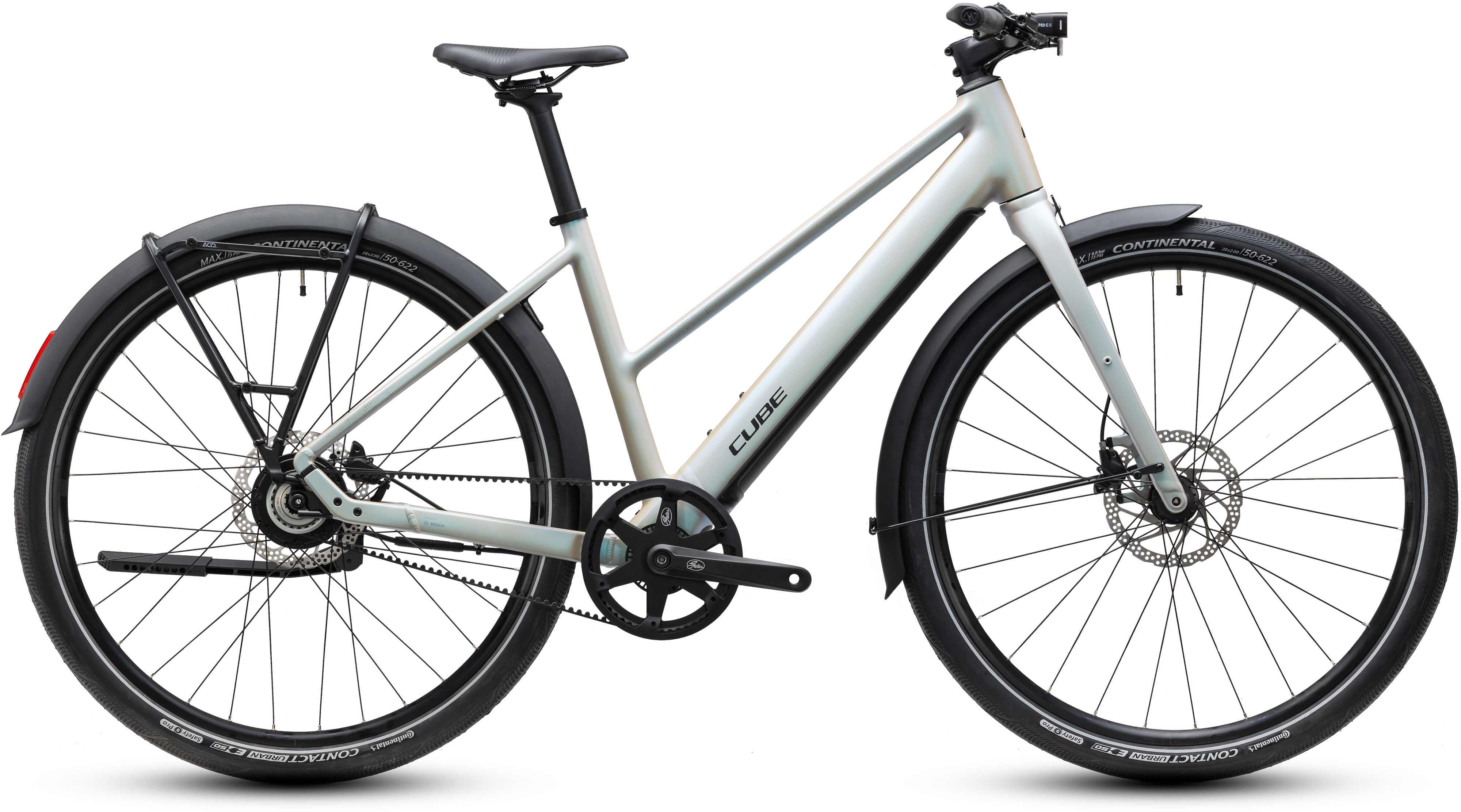 Ciclism - BICICLETA ELECTRICA CUBE EDITOR HYBRID PRO 360 FE TRAPEZE GLINTSAND BLACK 2027 58 cm
