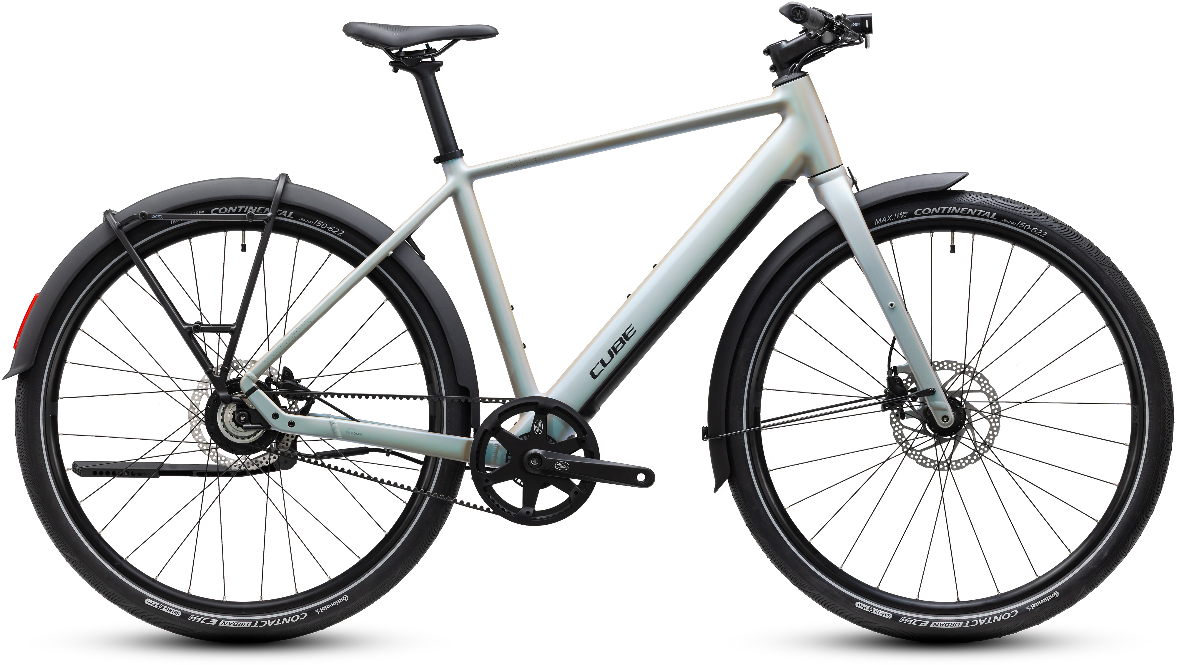 Ciclism - BICICLETA ELECTRICA CUBE EDITOR HYBRID PRO 360 FE GLINTSAND BLACK 2027 58 cm