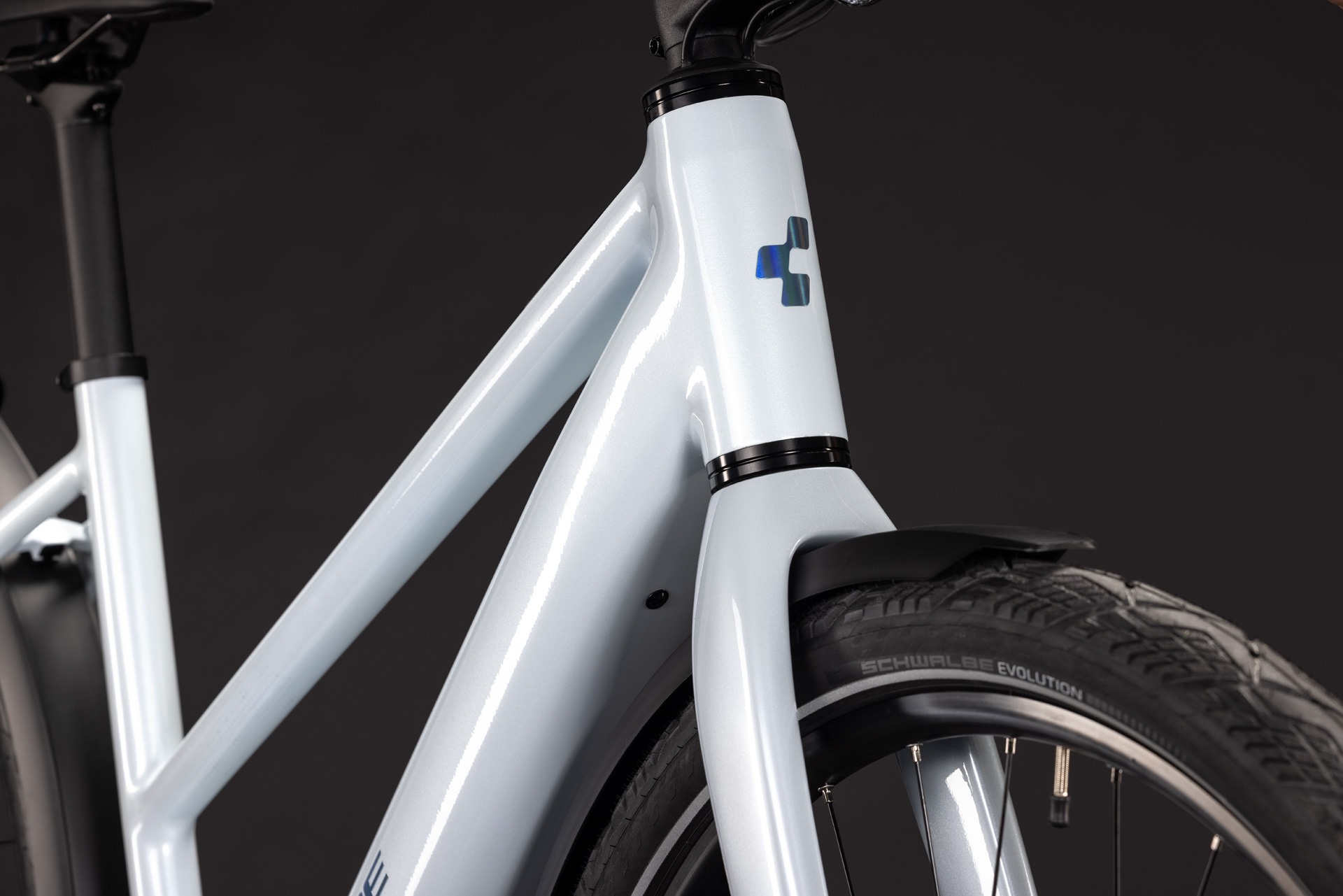 BICICLETA ELECTRICA CUBE EDITOR HYBRID SLT 400X FE TRAPEZE GLACIER PRIZM 2027 58 cm [4]