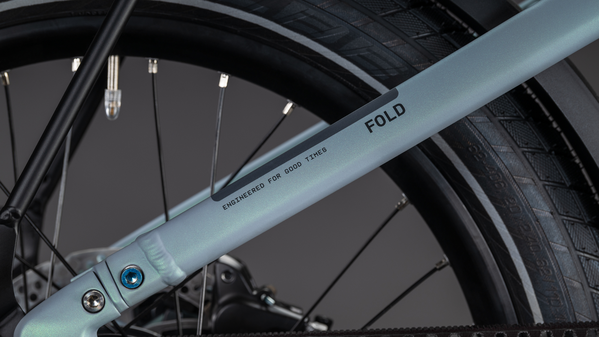 BICICLETA ELECTRICA CUBE FOLD HYBRID COMFORT 545 SEAGREY REFLEX 2026 One Size [3]