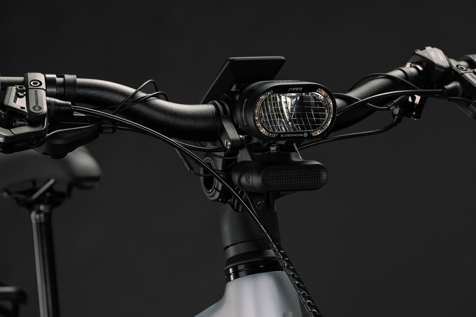 BICICLETA ELECTRICA CUBE KATHMANDU HYBRID 45 800 TRAPEZE SLATEGREY CHROME 2027 46 cm [4]
