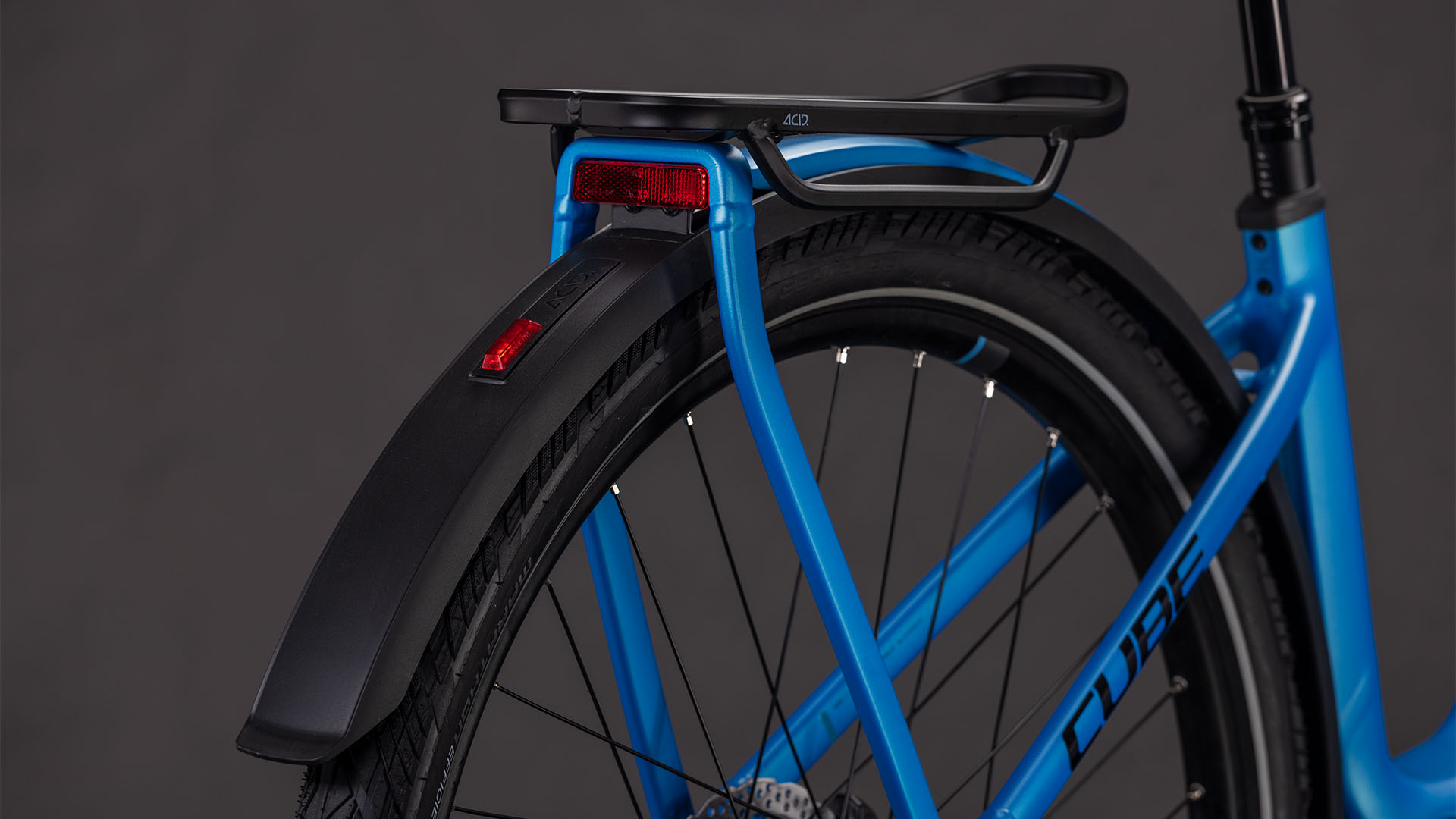 BICICLETA ELECTRICA CUBE KATHMANDU HYBRID COMFORT PRO 800 EASY ENTRY AZURE BLACK 2026 58cm [3]