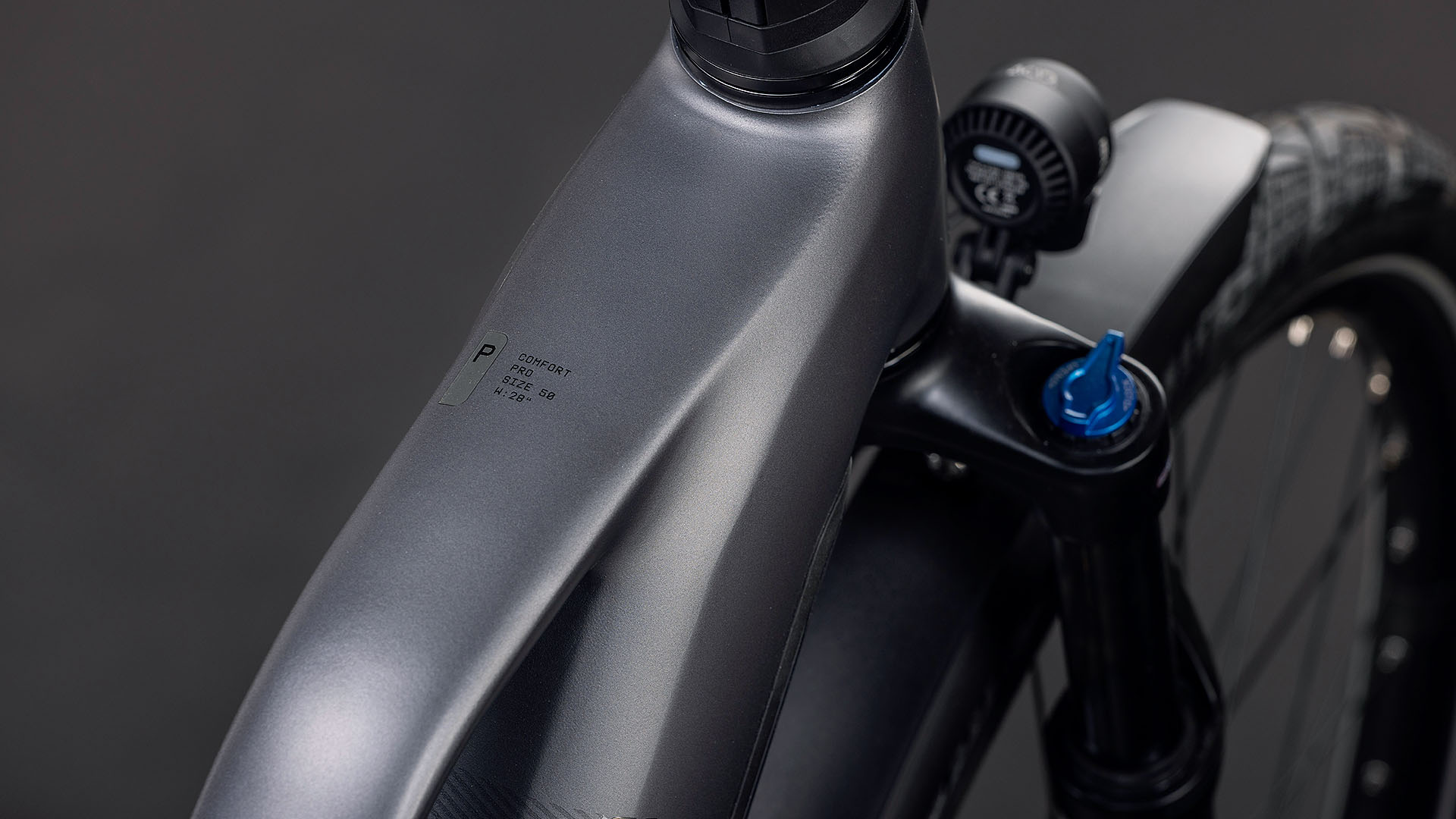 BICICLETA ELECTRICA CUBE KATHMANDU HYBRID COMFORT PRO 800 TRAPEZE SLABGREY BLACK 2026 46 cm [2]