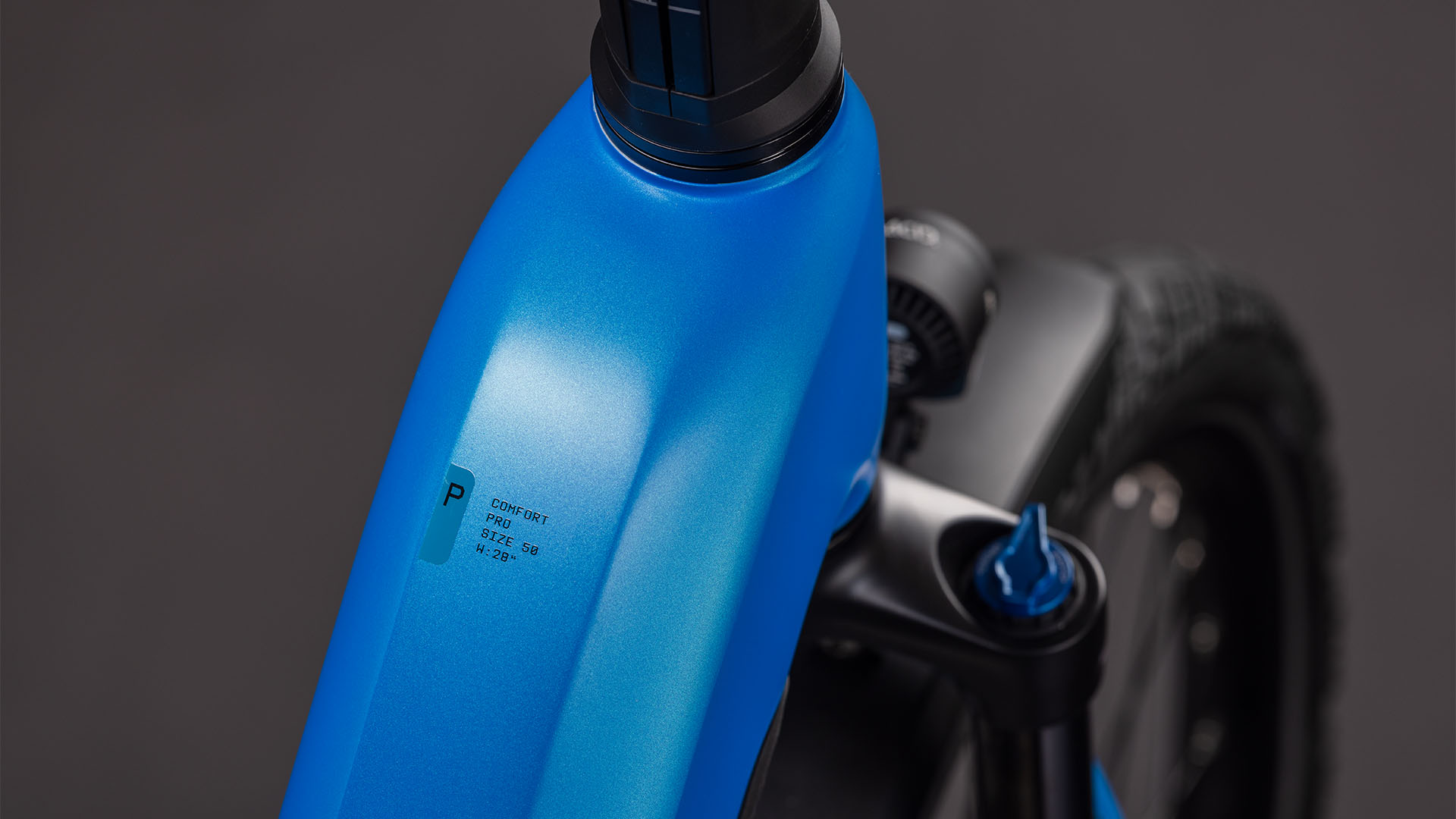 BICICLETA ELECTRICA CUBE KATHMANDU HYBRID COMFORT PRO 800 EASY ENTRY AZURE BLACK 2026 54 cm [1]