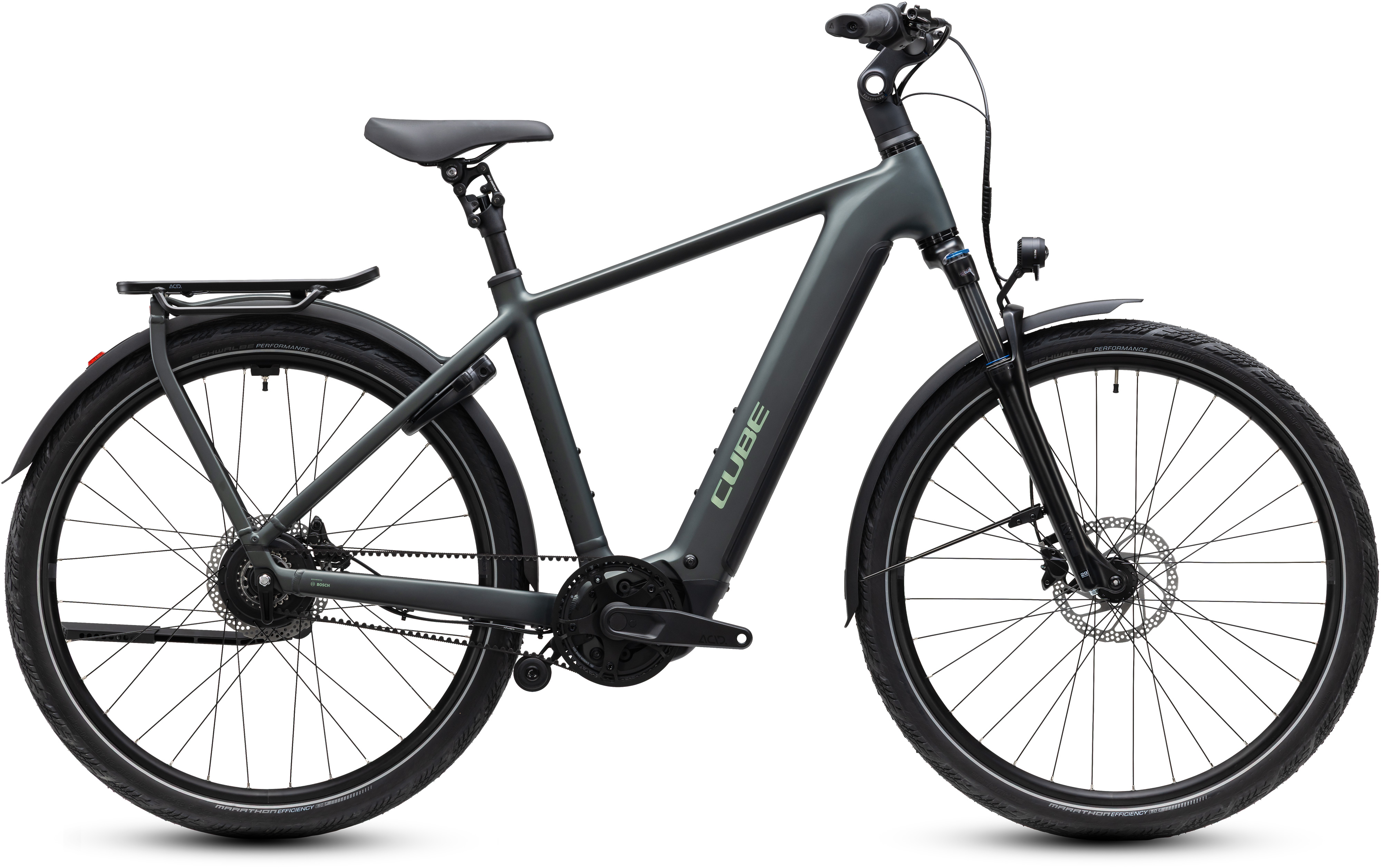 Ciclism - BICICLETA ELECTRICA CUBE KATHMANDU HYBRID DELUXE PRO 800 BLACKFOREST CHROME 2027 58 cm