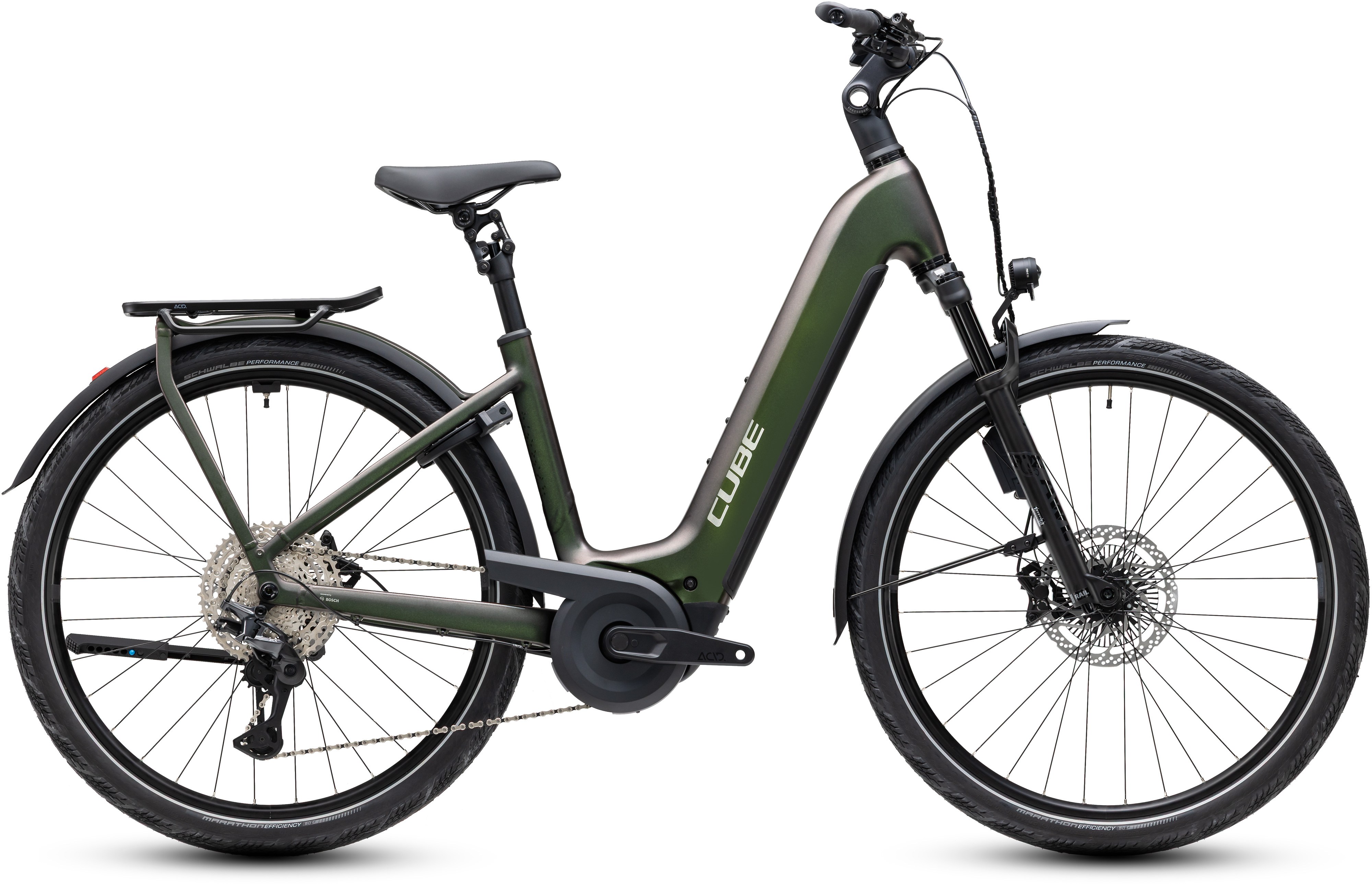 Ciclism - BICICLETA ELECTRICA CUBE KATHMANDU HYBRID EXC 800 EASY ENTRY STELLAR CHROME 2027 58 cm
