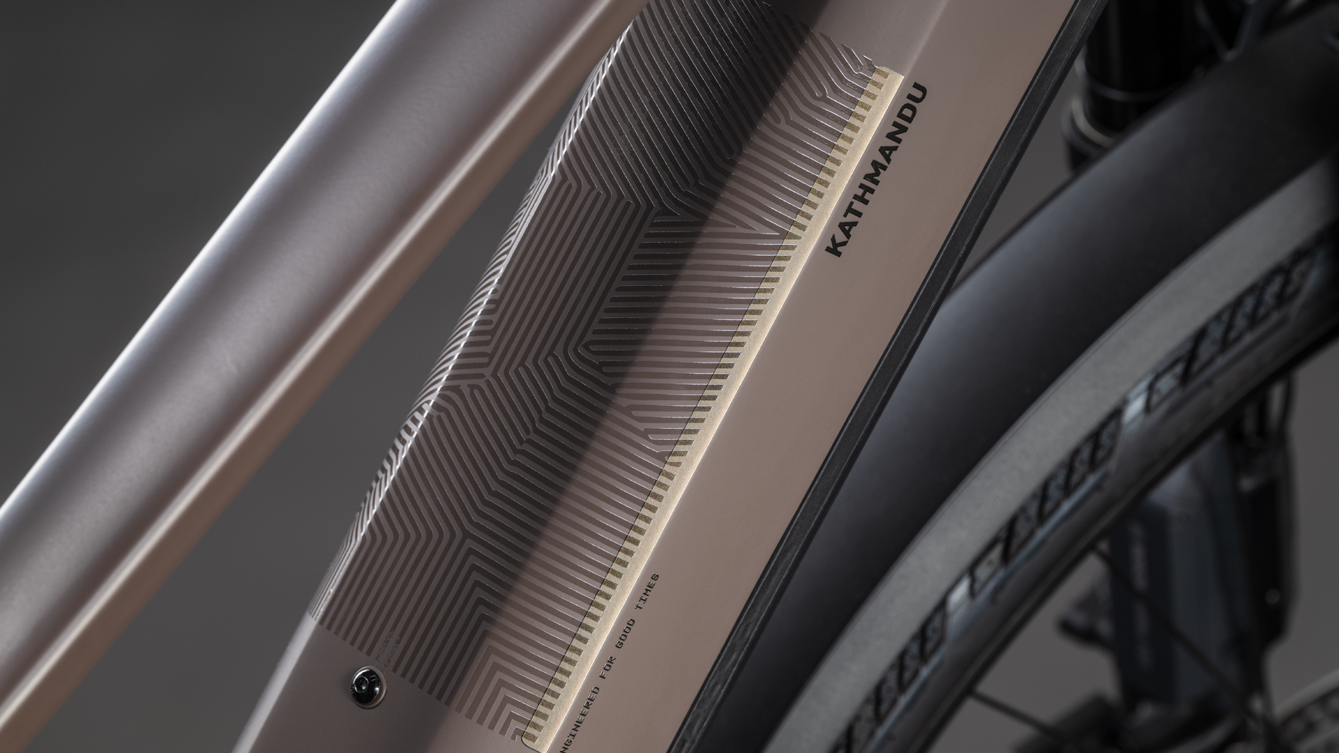 BICICLETA ELECTRICA CUBE KATHMANDU HYBRID EXC 800 TRAPEZE CEDAR CHROME 2026 58cm [2]