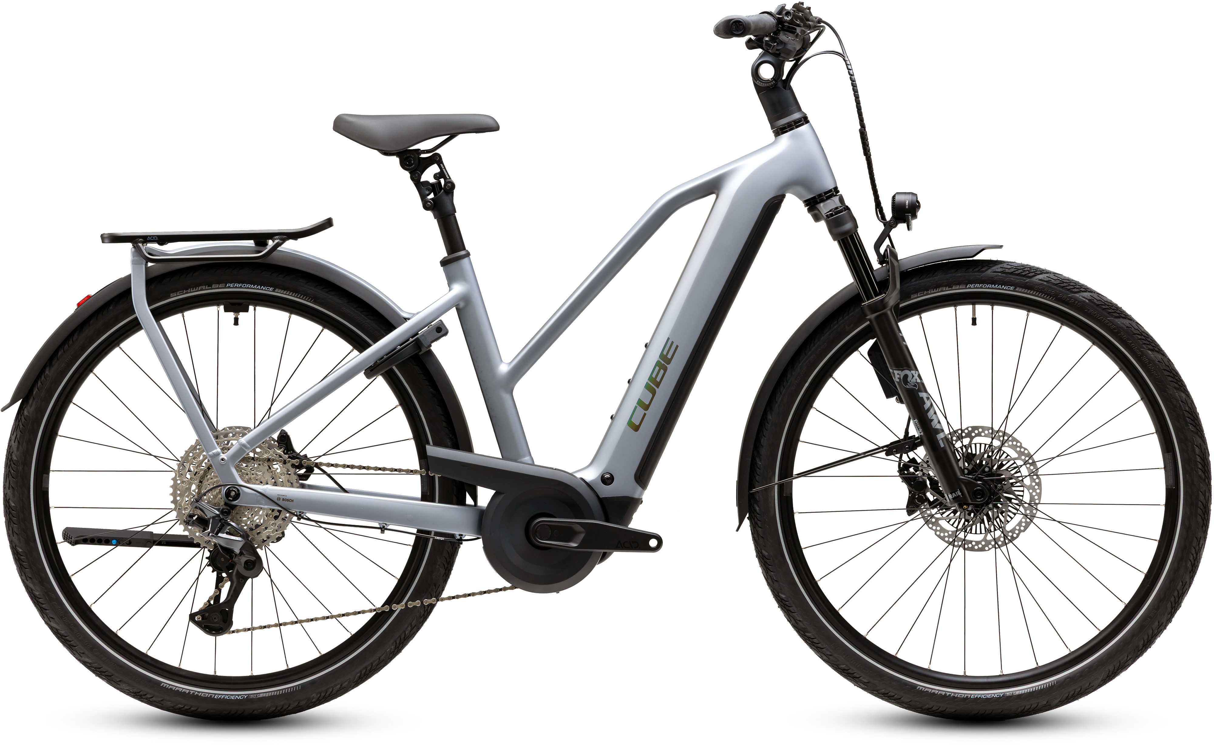 Ciclism - BICICLETA ELECTRICA CUBE KATHMANDU HYBRID EXC 800 TRAPEZE SLATEGREY CHROME 2027 50 cm