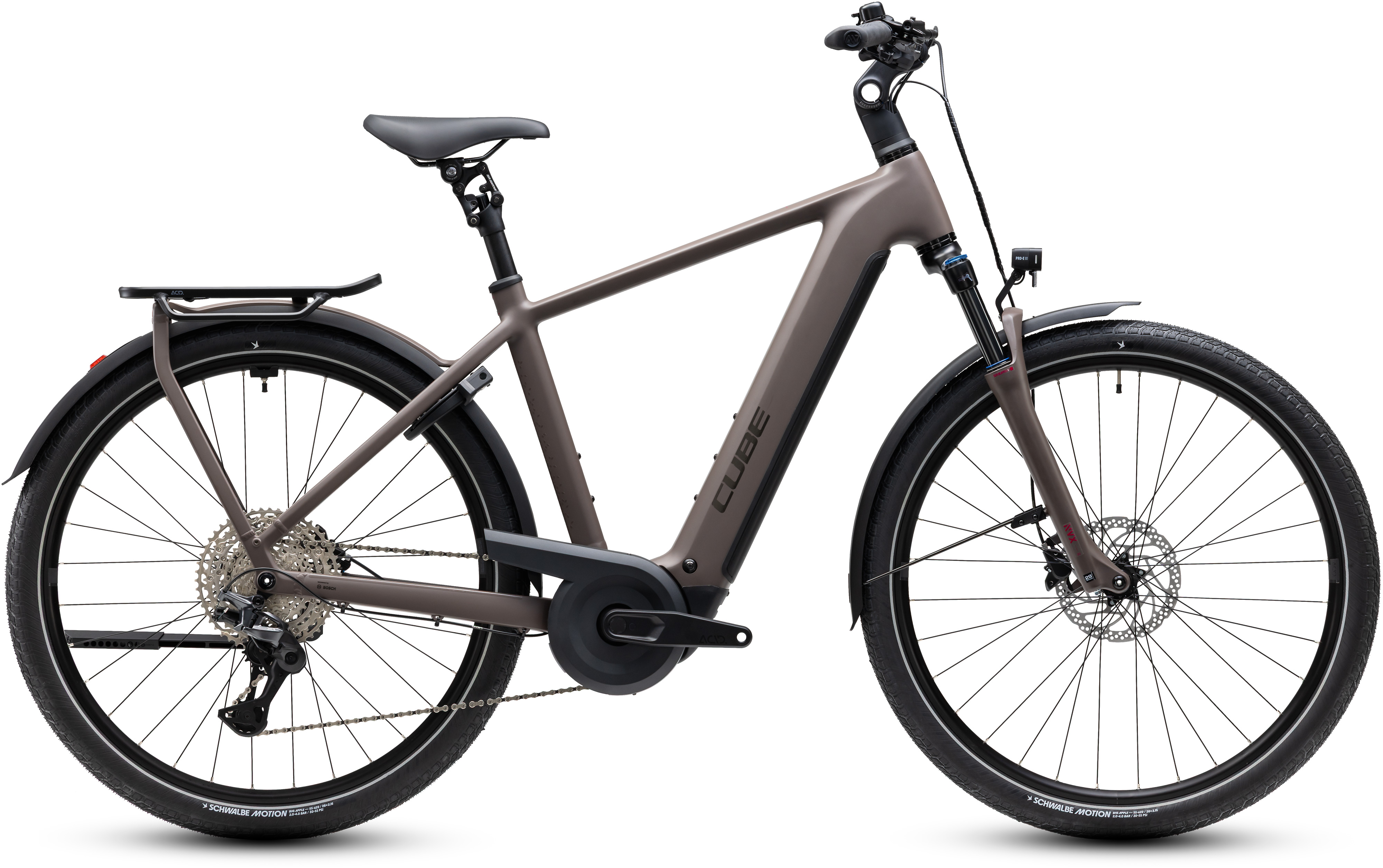 Ciclism - BICICLETA ELECTRICA CUBE KATHMANDU HYBRID ONE 800 CEDAR CHROME 2027 58 cm