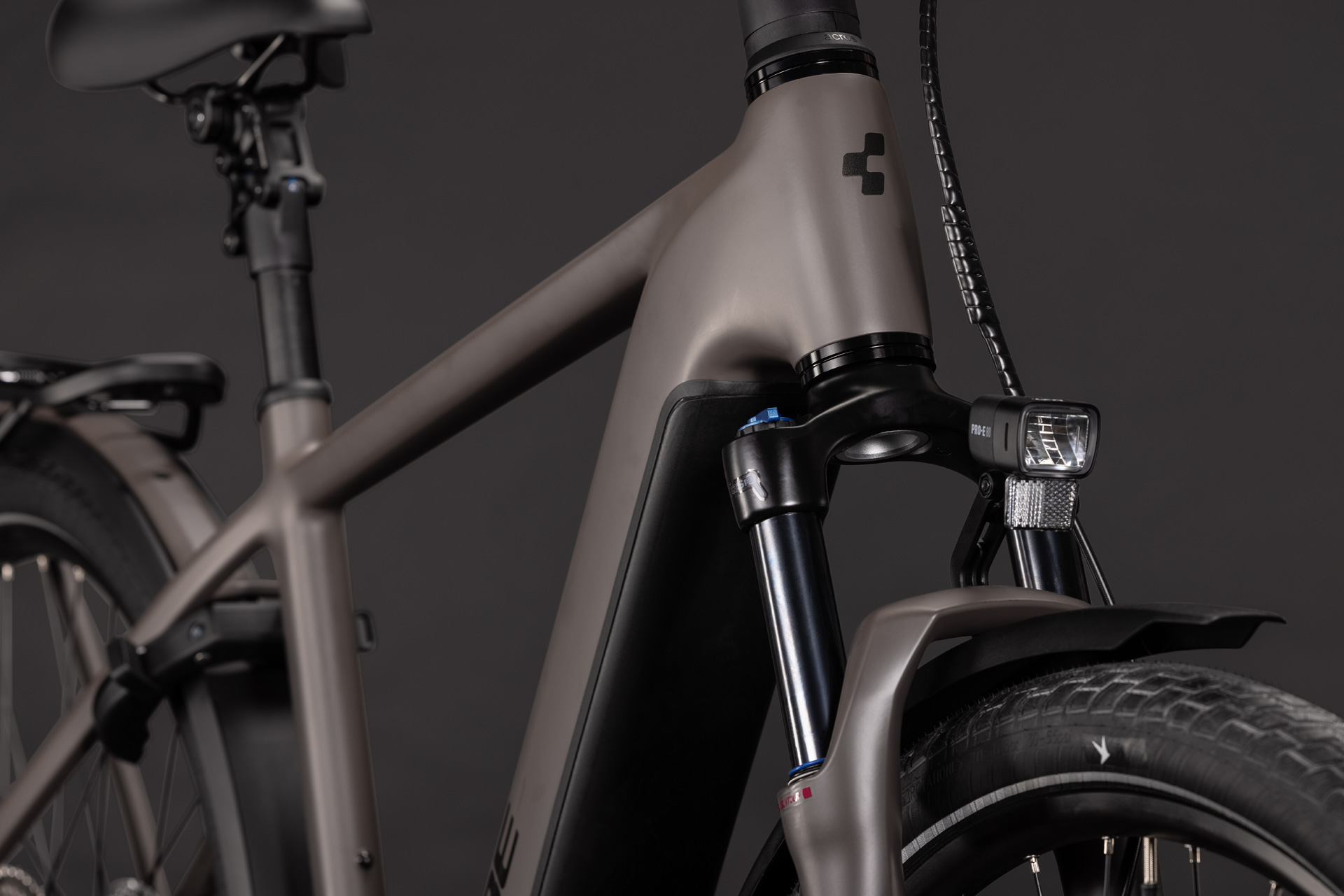 BICICLETA ELECTRICA CUBE KATHMANDU HYBRID ONE 800 CEDAR CHROME 2027 58 cm [4]