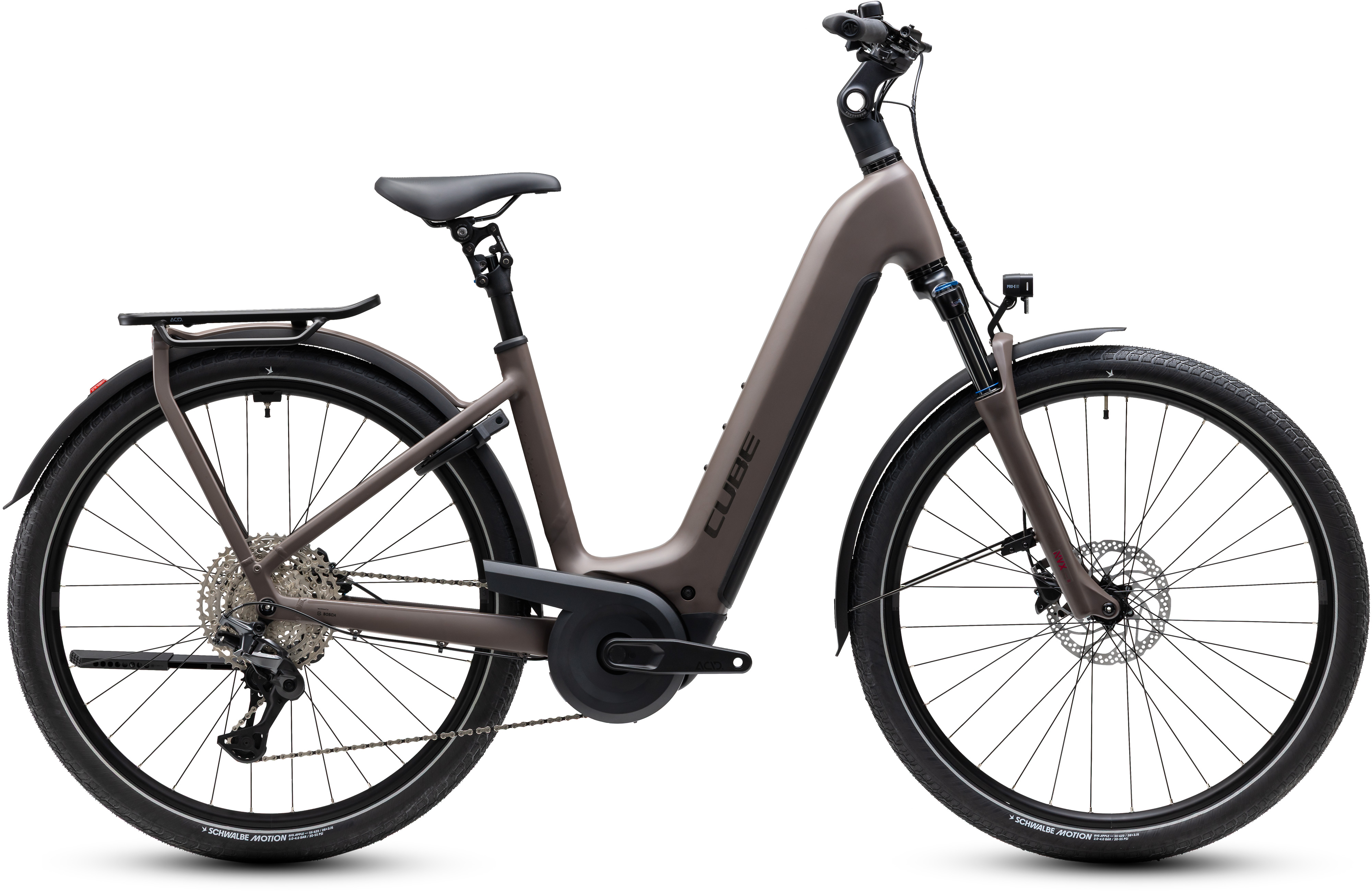 Ciclism - BICICLETA ELECTRICA CUBE KATHMANDU HYBRID ONE 800 EASY ENTRY CEDAR CHROME 2027 50 cm