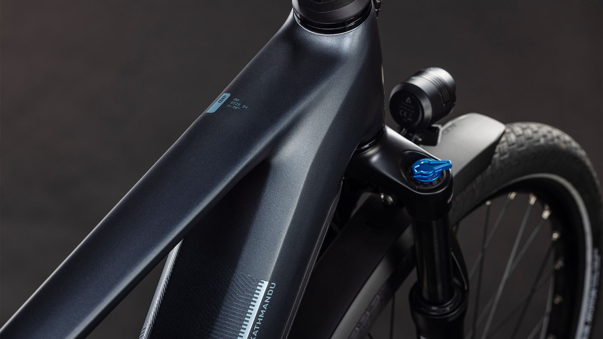 BICICLETA ELECTRICA CUBE KATHMANDU HYBRID ONE 800 METALLICGREY GREY 2026 50 cm [2]