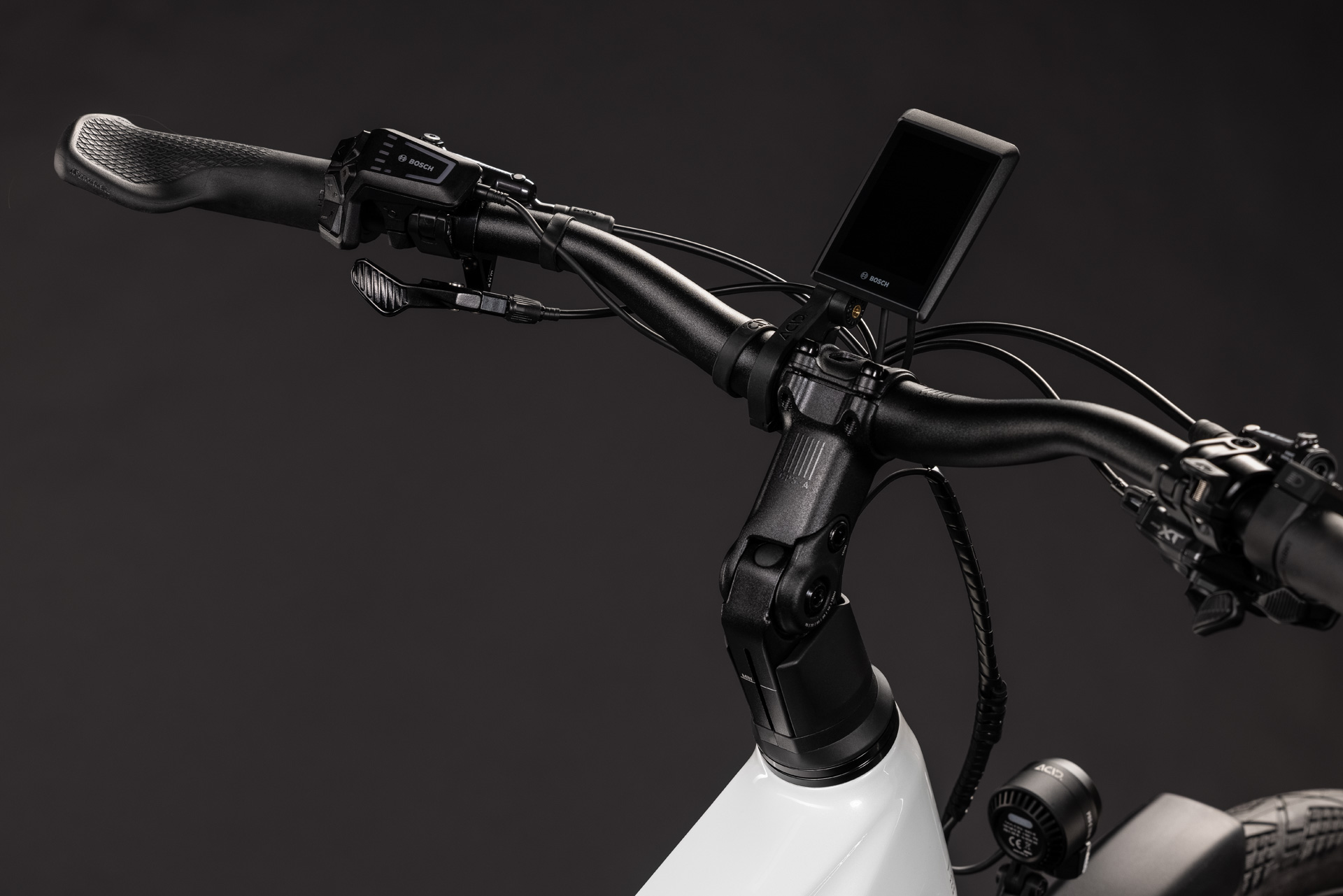 BICICLETA ELECTRICA CUBE KATHMANDU HYBRID ONE11 HPC SLX 800 METALLICWHITE PRIZM 2027 54 cm [1]