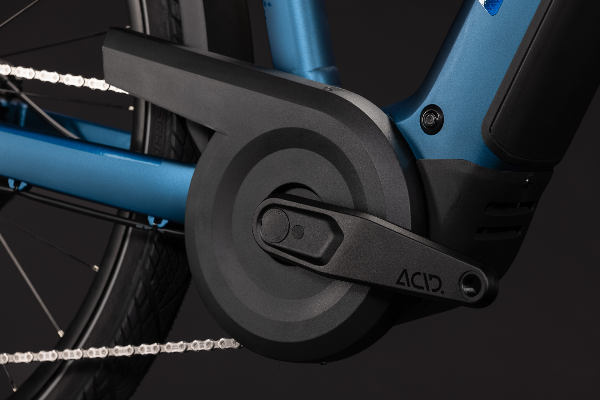 BICICLETA ELECTRICA CUBE KATHMANDU HYBRID SLX 800 TRAPEZE NEBULA PRIZM 2027 46 cm [4]