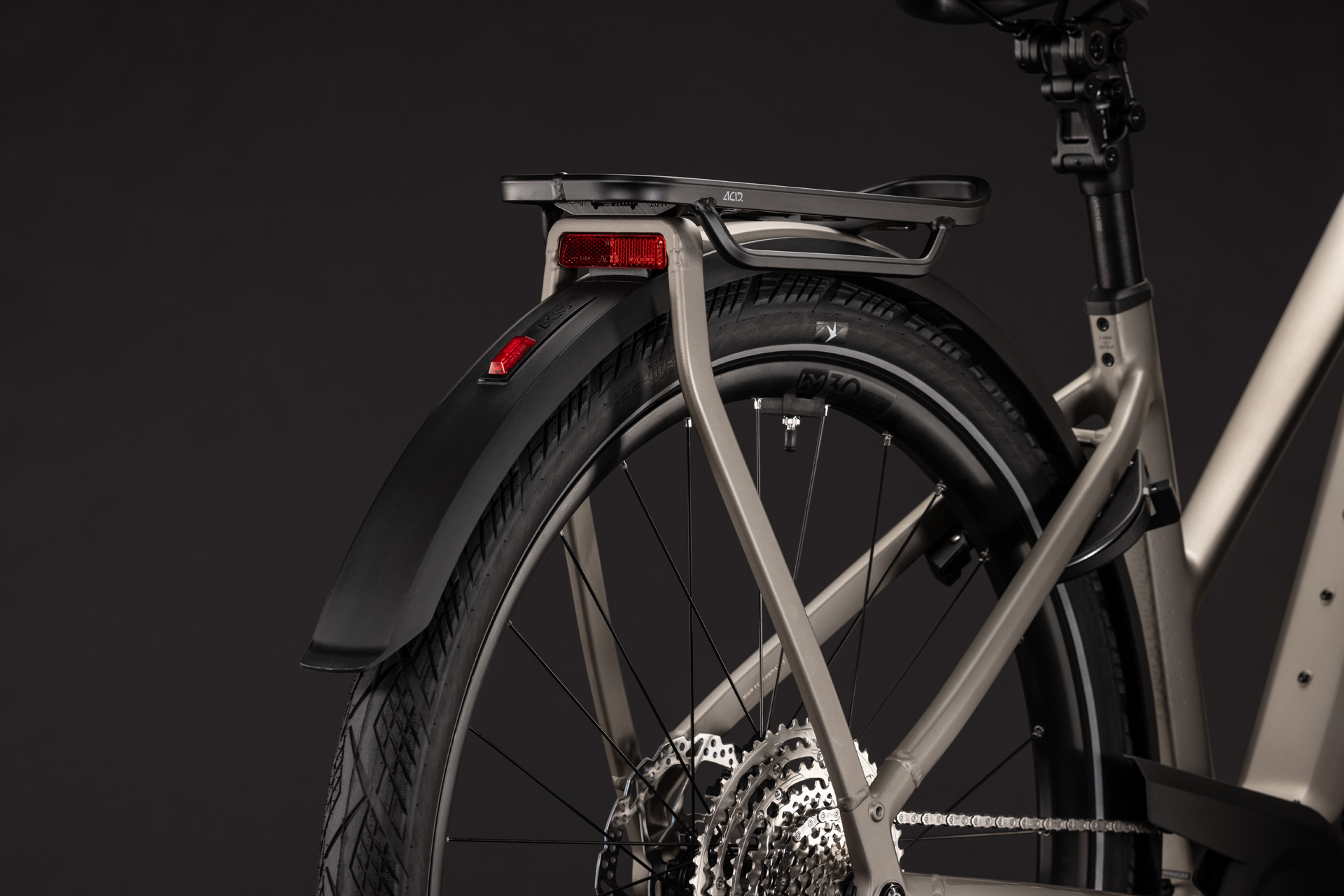 BICICLETA ELECTRICA CUBE KATHMANDU HYBRID SLX 800 TRAPEZE FLASHSTONE CHROME 2027 50 cm [3]