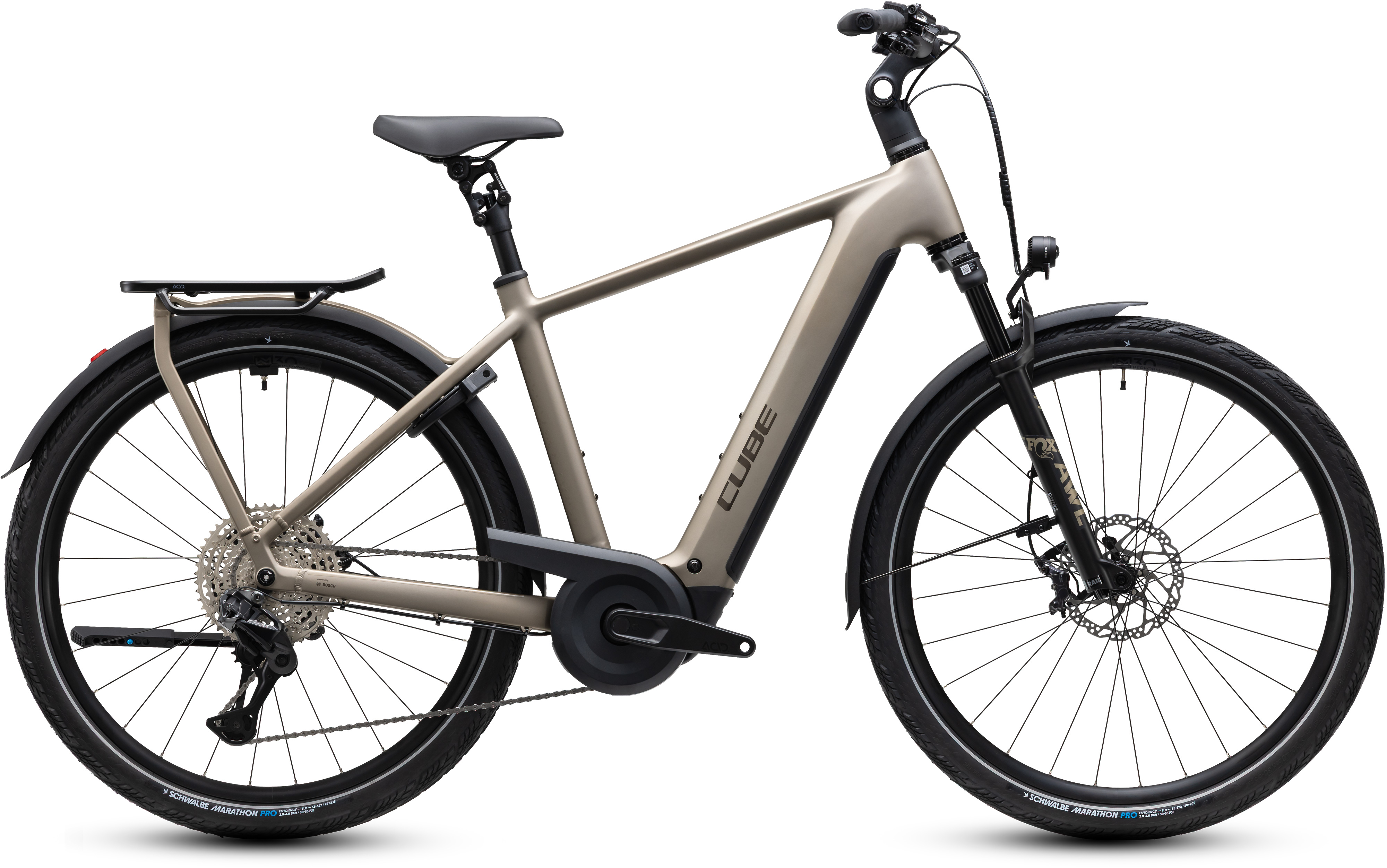 Ciclism - BICICLETA ELECTRICA CUBE KATHMANDU HYBRID SLX 800 FLASHSTONE CHROME 2027 58 cm