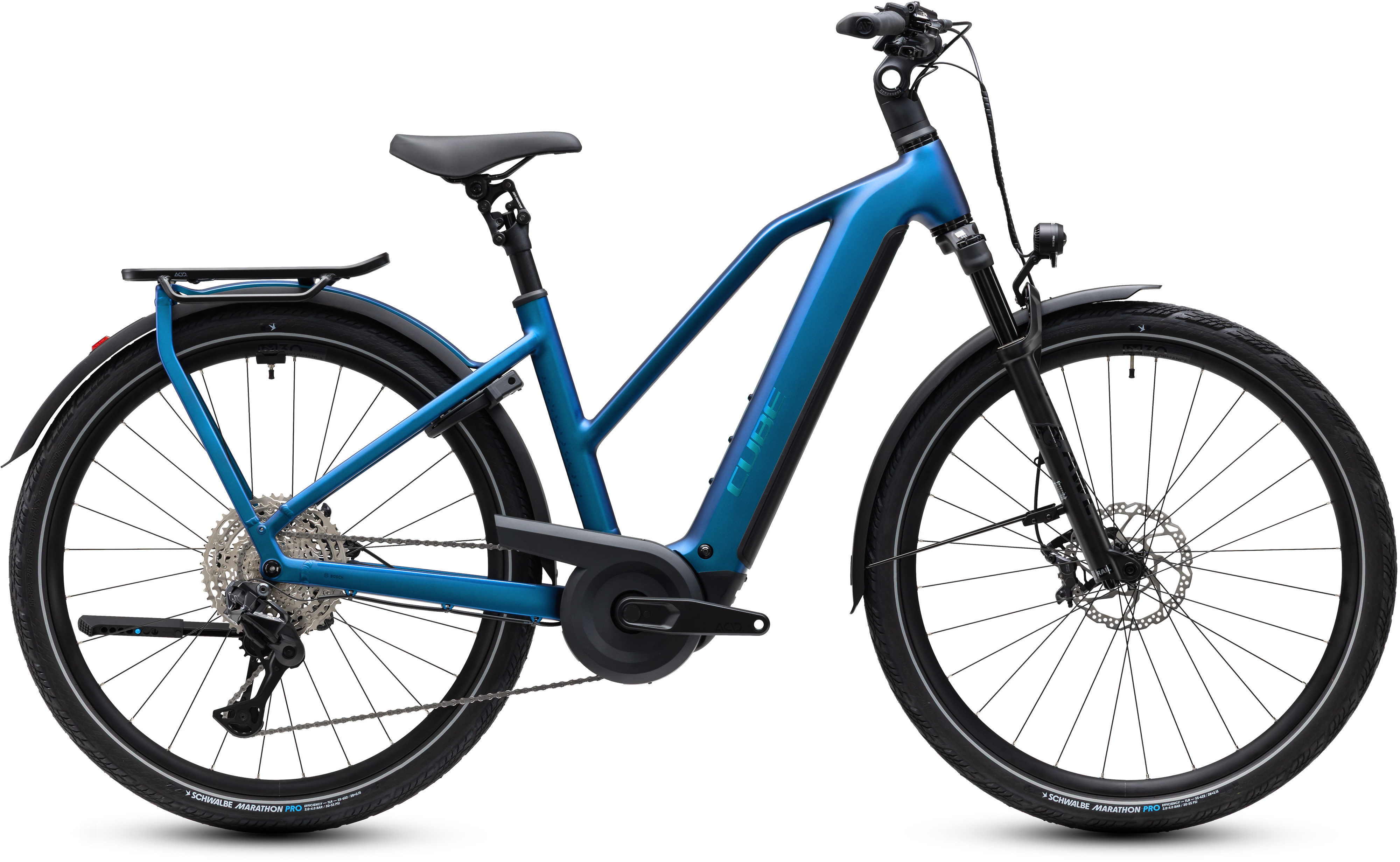 Ciclism - BICICLETA ELECTRICA CUBE KATHMANDU HYBRID SLX 800 TRAPEZE NEBULA PRIZM 2027 46 cm
