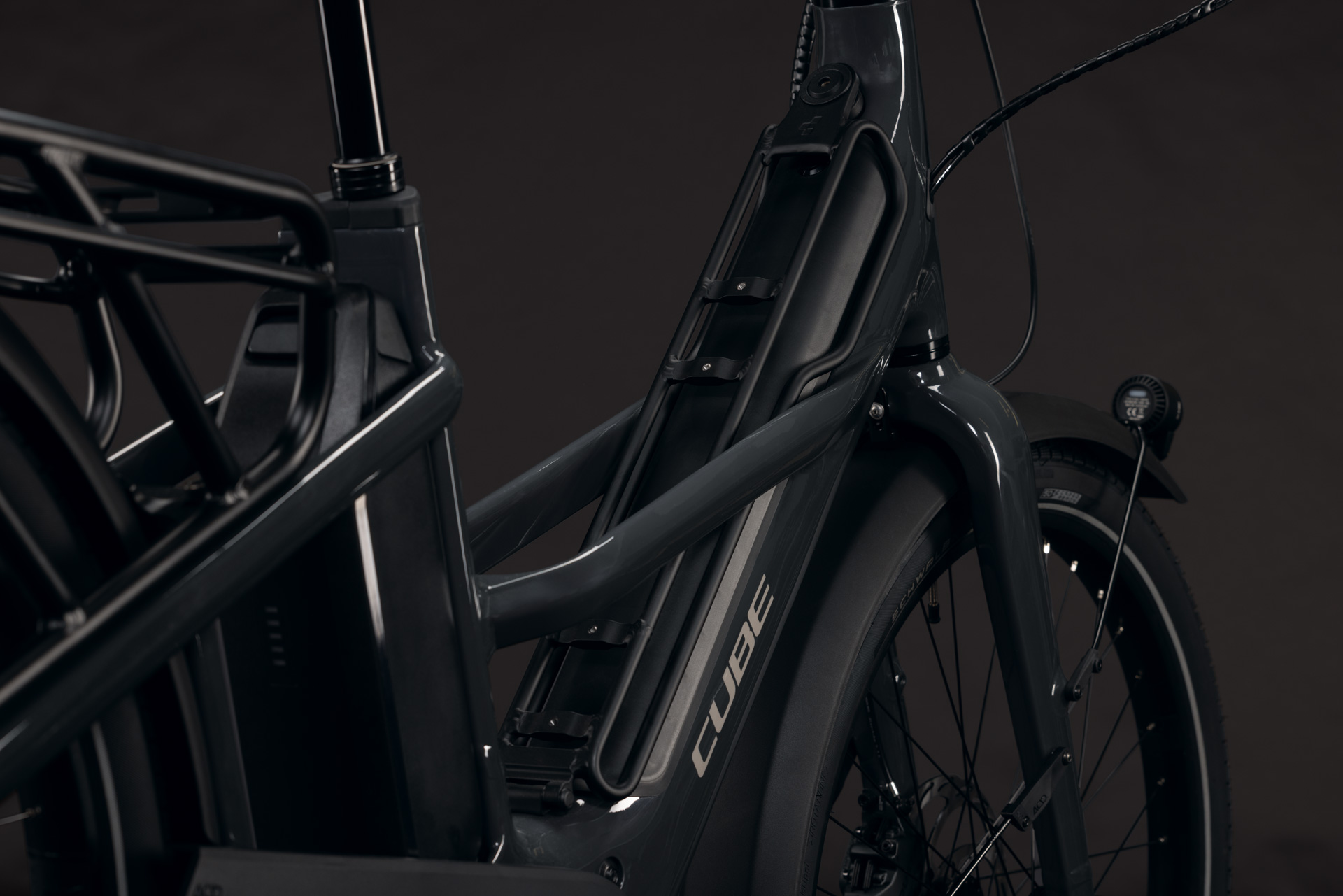 BICICLETA ELECTRICA CUBE LONGTAIL HYBRID DELUXE 800 SHADOWGREY GREY 2027 One Size [2]