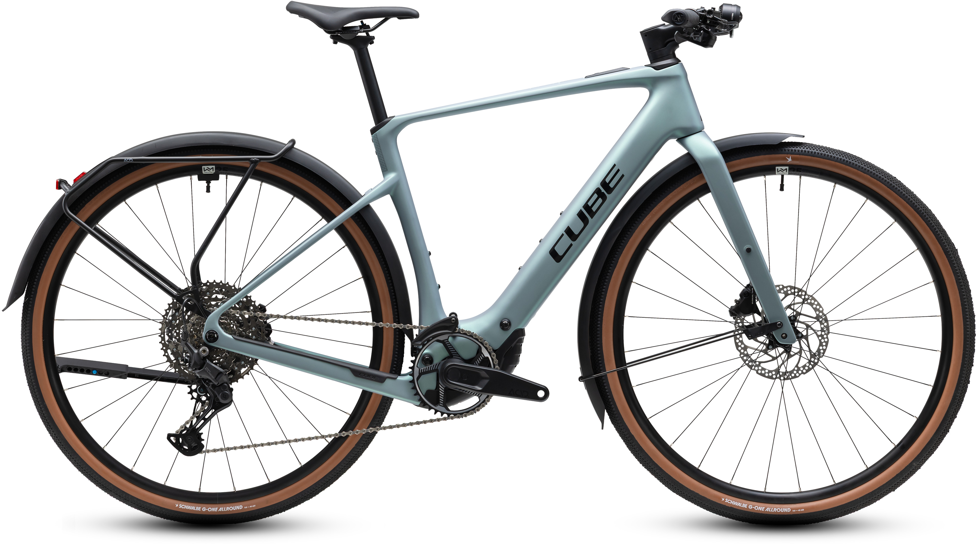 Ciclism - BICICLETA ELECTRICA CUBE NULANE HYBRID C:62 RACE 400X FE SEAGREY BLACK 2027 L
