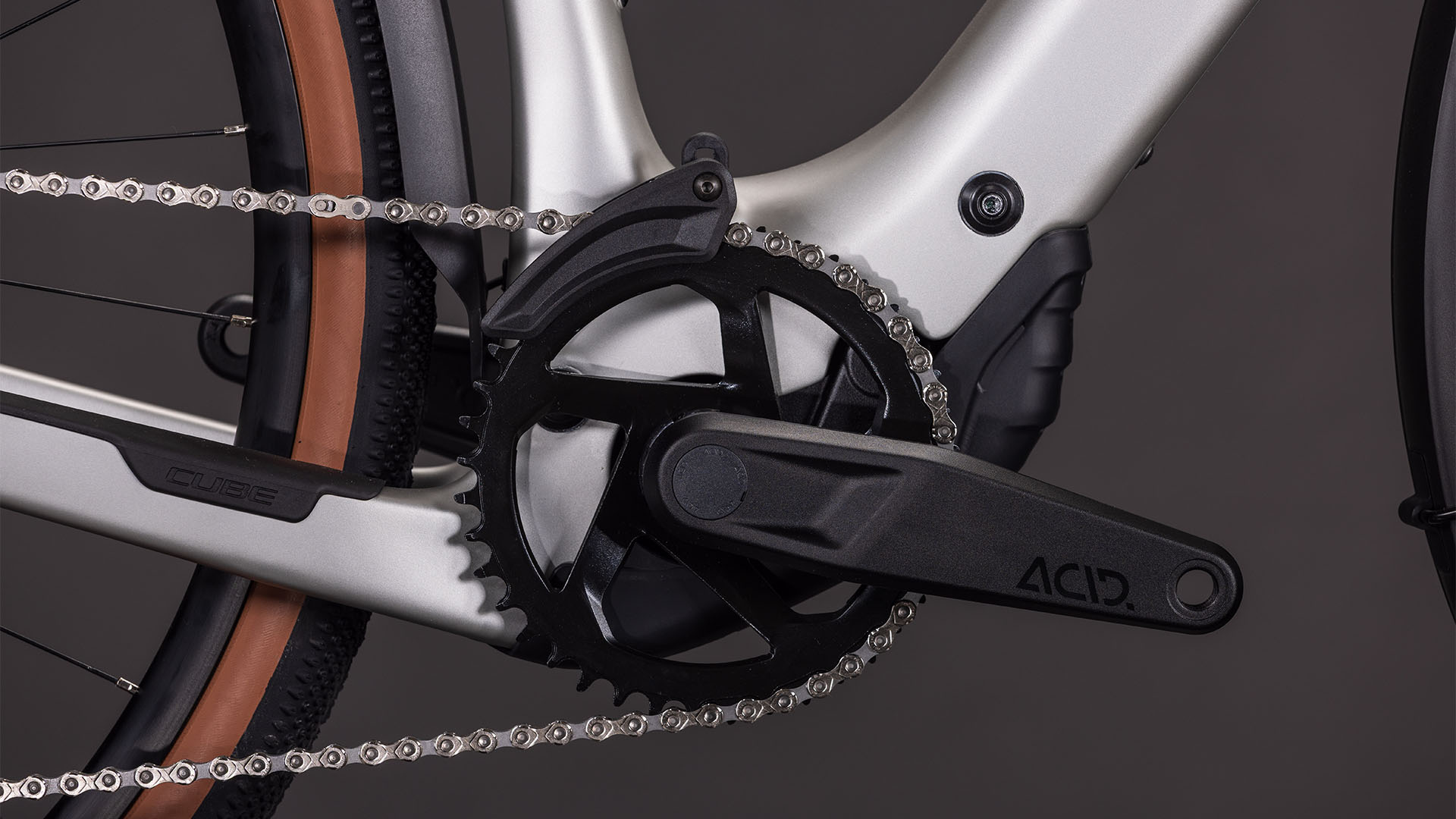 BICICLETA ELECTRICA CUBE NULANE HYBRID C:62 RACE 400X FE SLEEKGREY PRISM 2026 S [3]