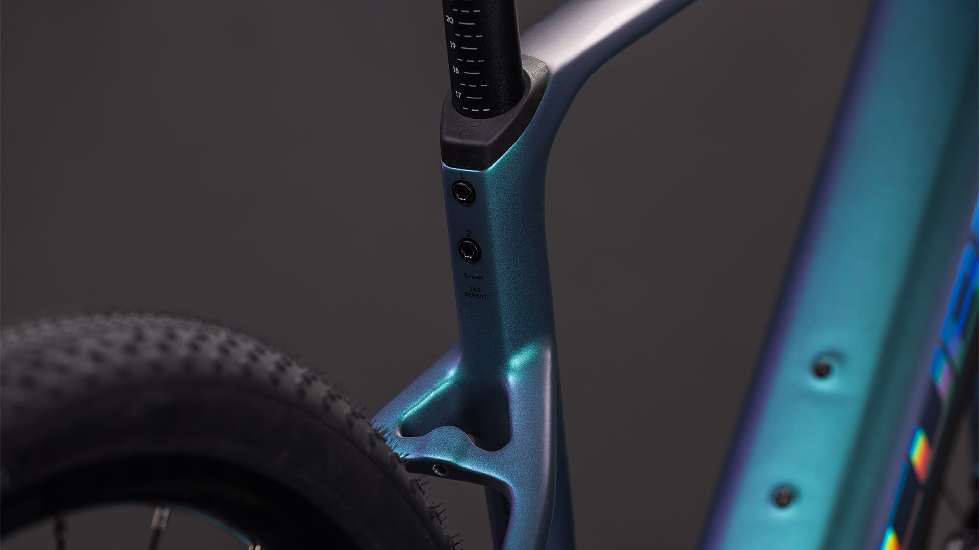 BICICLETA ELECTRICA CUBE NULANE HYBRID C:62 SLX 400X POLARLIGHT PRISM 2026 S [3]