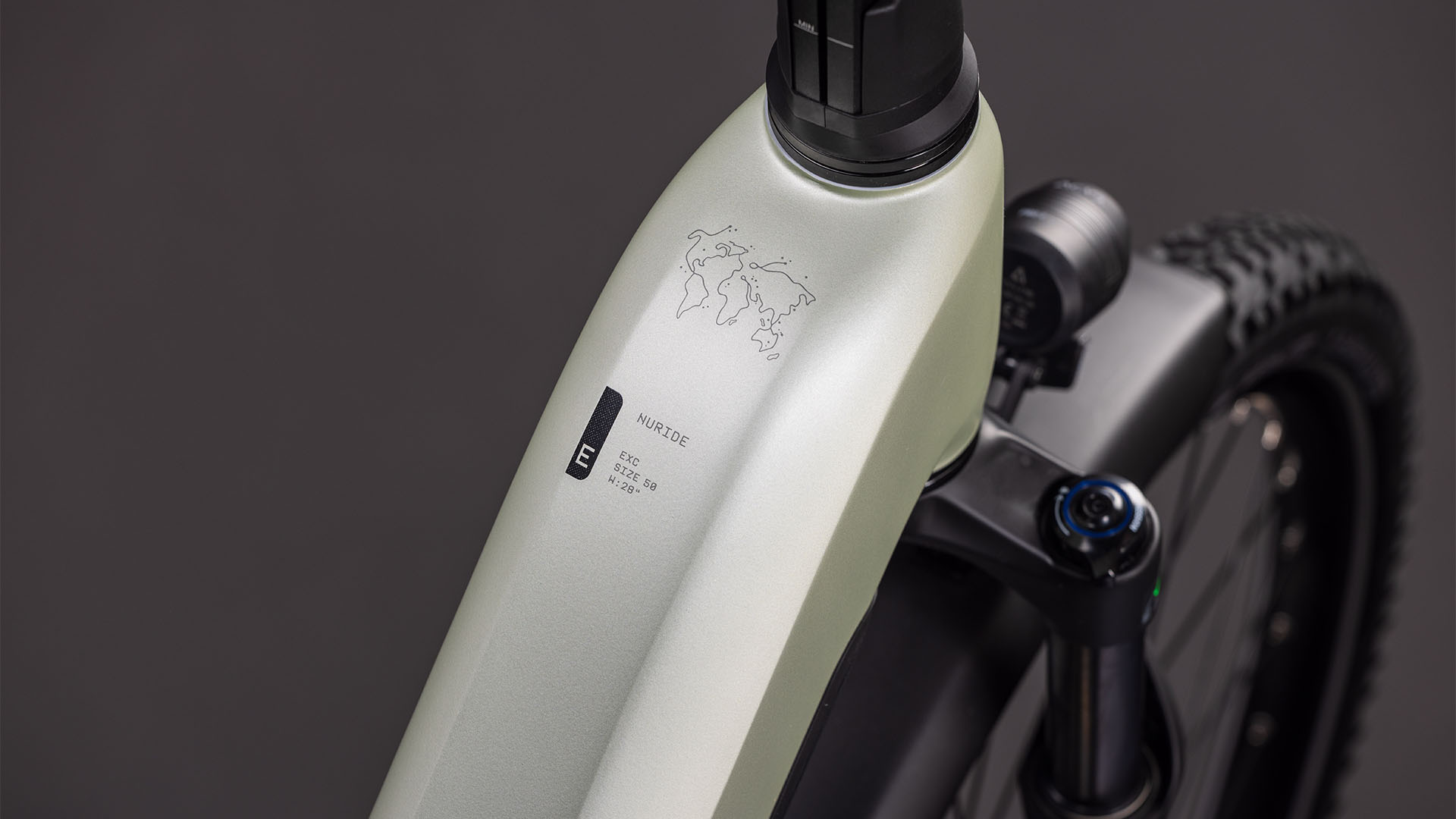 BICICLETA ELECTRICA CUBE NURIDE HYBRID EXC 800 EASY ENTRY LEMONGRASS REFLEX 2026 62cm [1]