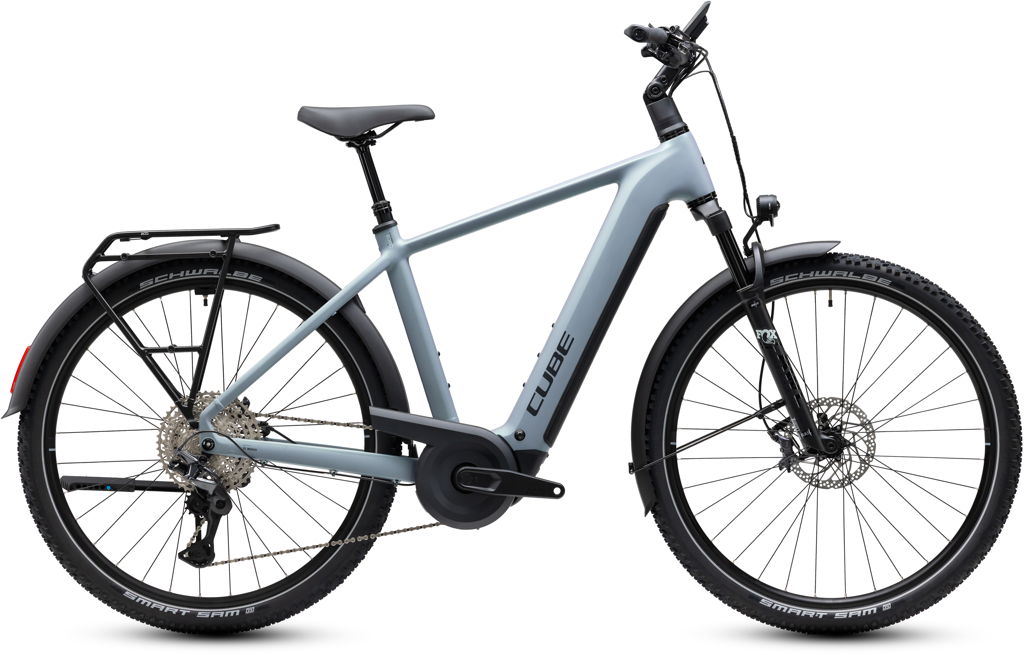 Ciclism - BICICLETA ELECTRICA CUBE NURIDE HYBRID EXC 800 SEAGREY BLACK 2027 54 cm