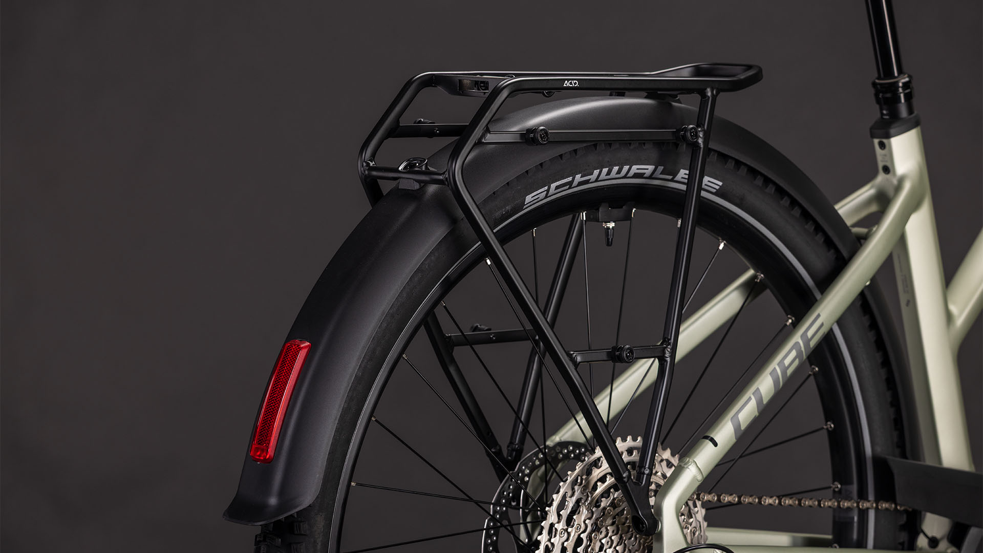 BICICLETA ELECTRICA CUBE NURIDE HYBRID EXC 800 TRAPEZE LEMONGRASS REFLEX 2026 46 cm [3]