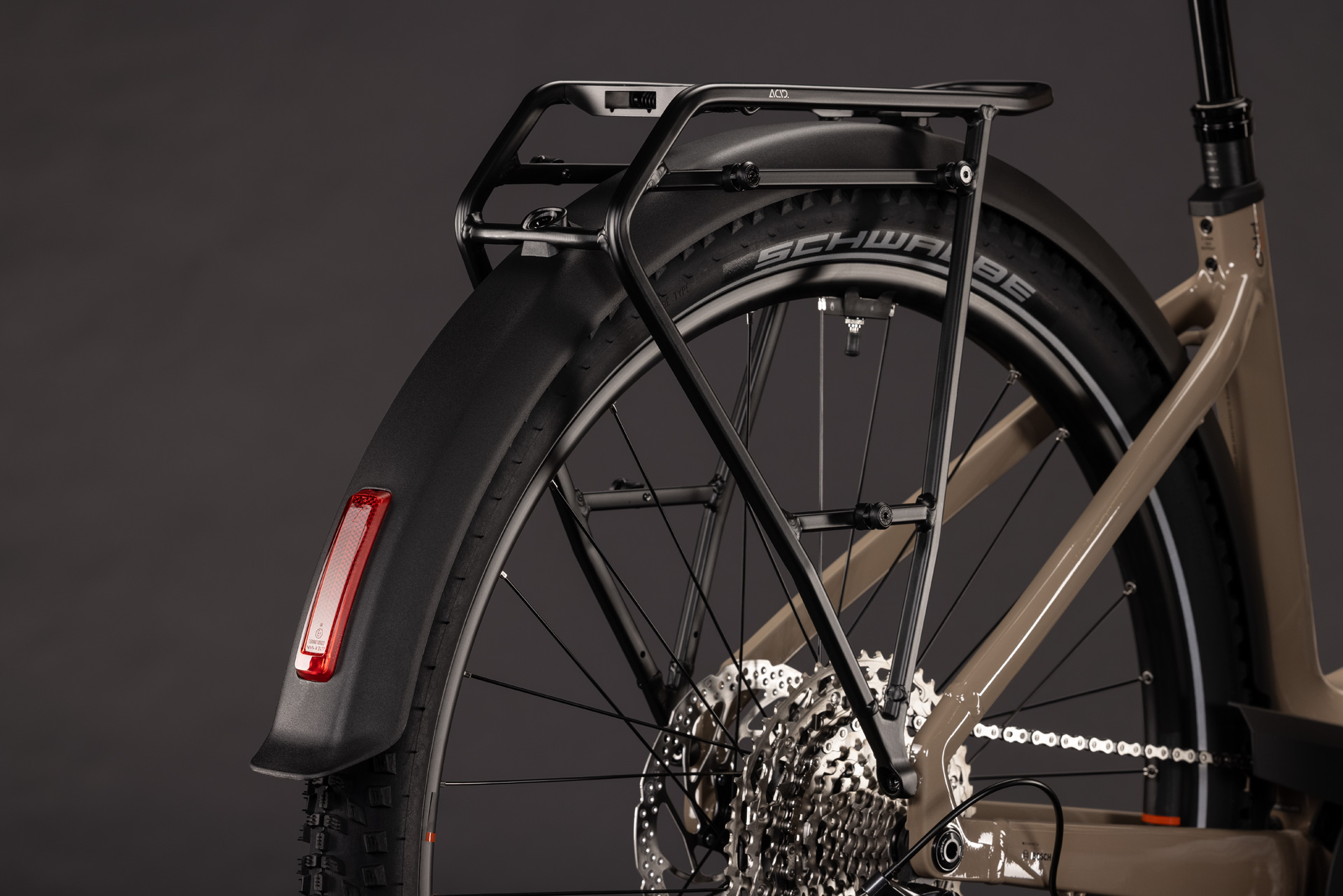 BICICLETA ELECTRICA CUBE NURIDE HYBRID PRO 800 EASY ENTRY CAPPUCCINO BLACK 2027 50 cm [2]