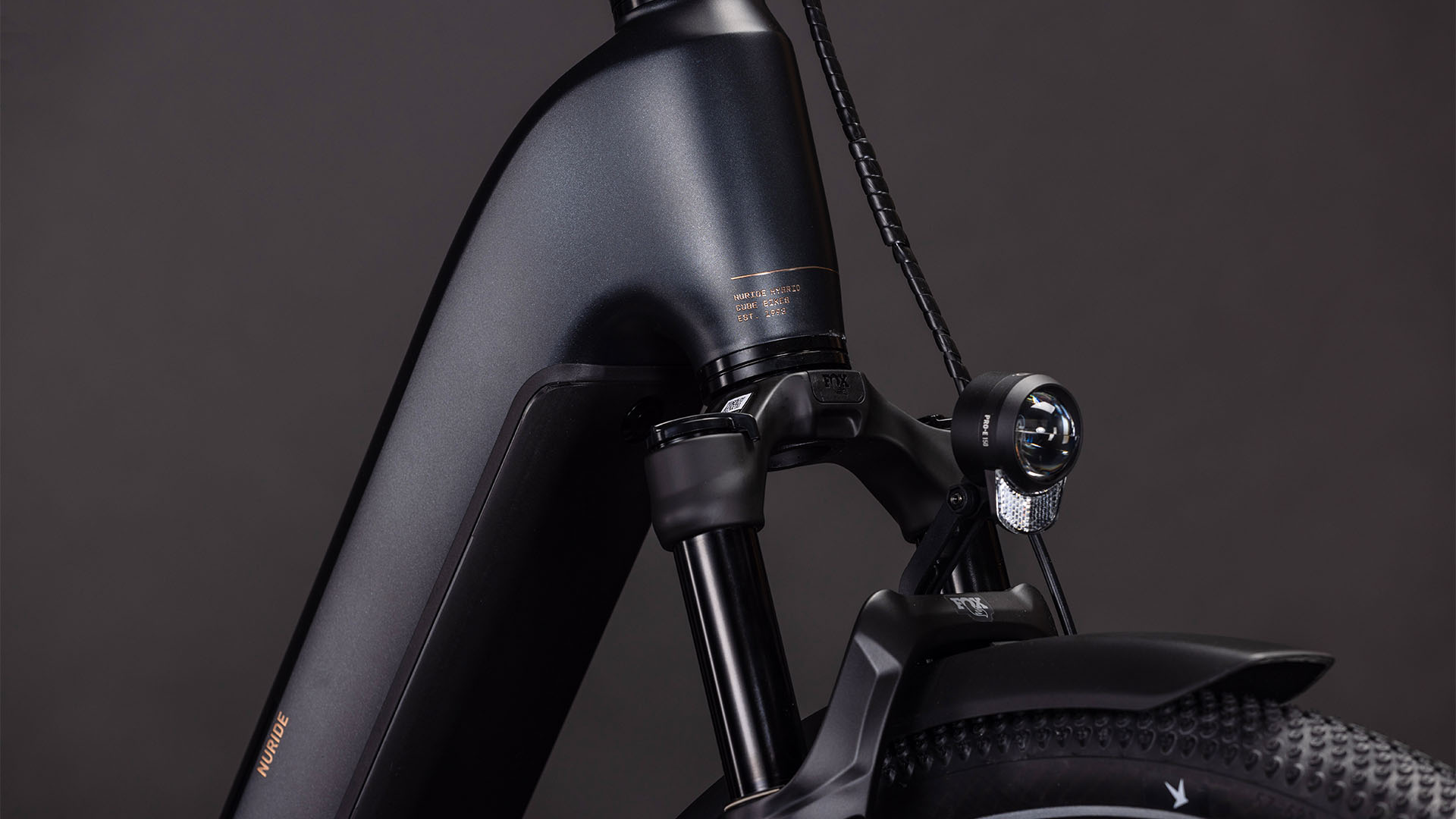 BICICLETA ELECTRICA CUBE NURIDE HYBRID SLX 800 EASY ENTRY BLACK GOLD 2026 58cm [4]