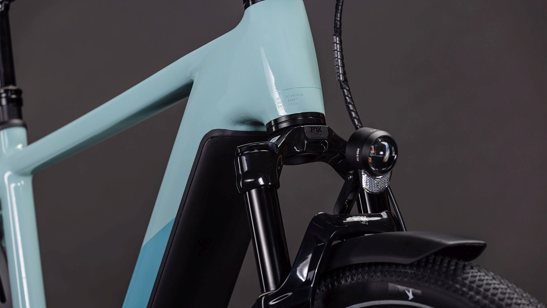 BICICLETA ELECTRICA CUBE NURIDE HYBRID SLX 800 SKYLIGHT ARUBABLUE 2026 58 cm [4]