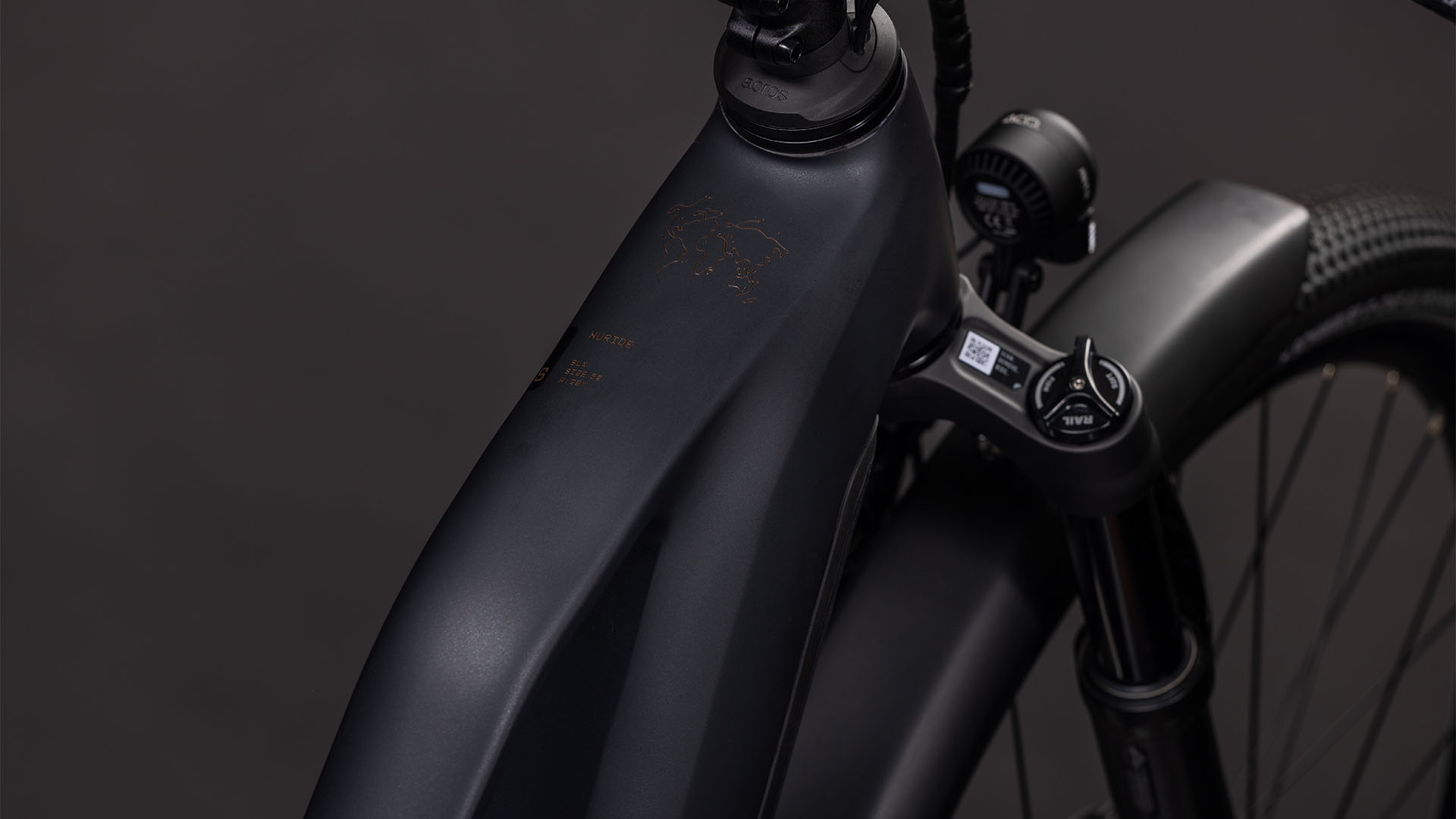 BICICLETA ELECTRICA CUBE NURIDE HYBRID SLX 800 TRAPEZE BLACK GOLD 2026 54 cm [1]