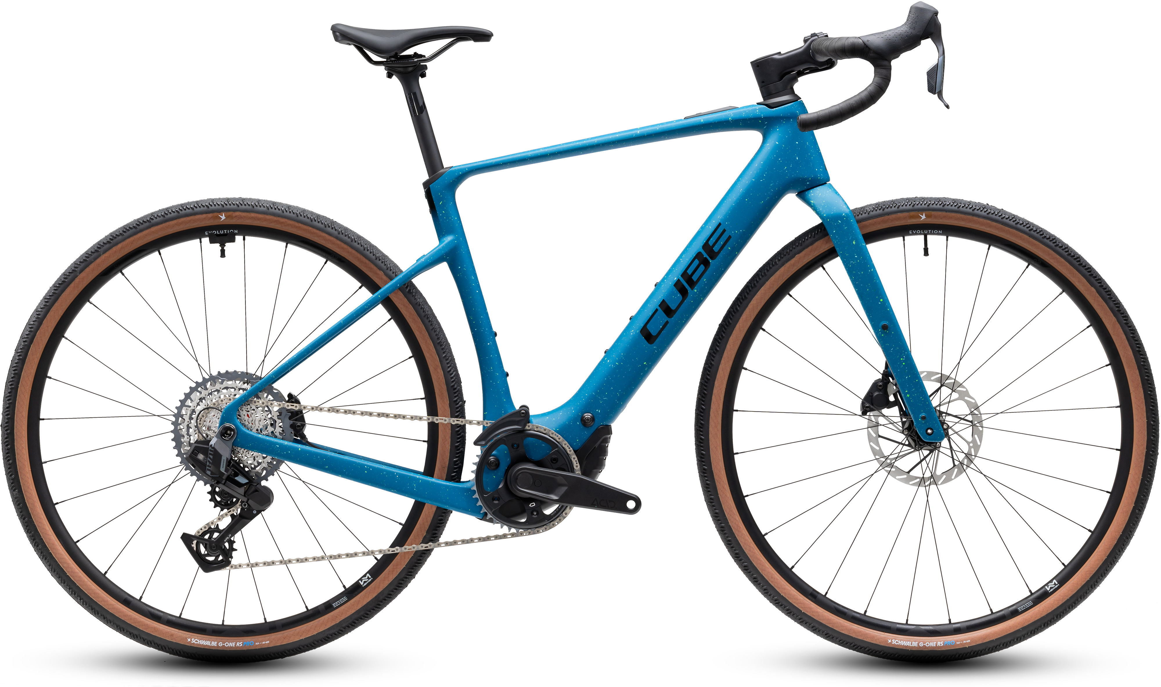 Ciclism - BICICLETA ELECTRICA CUBE NUROAD HYBRID C:62 EXC 400X TROPICALTEAL BLACK 2027 M