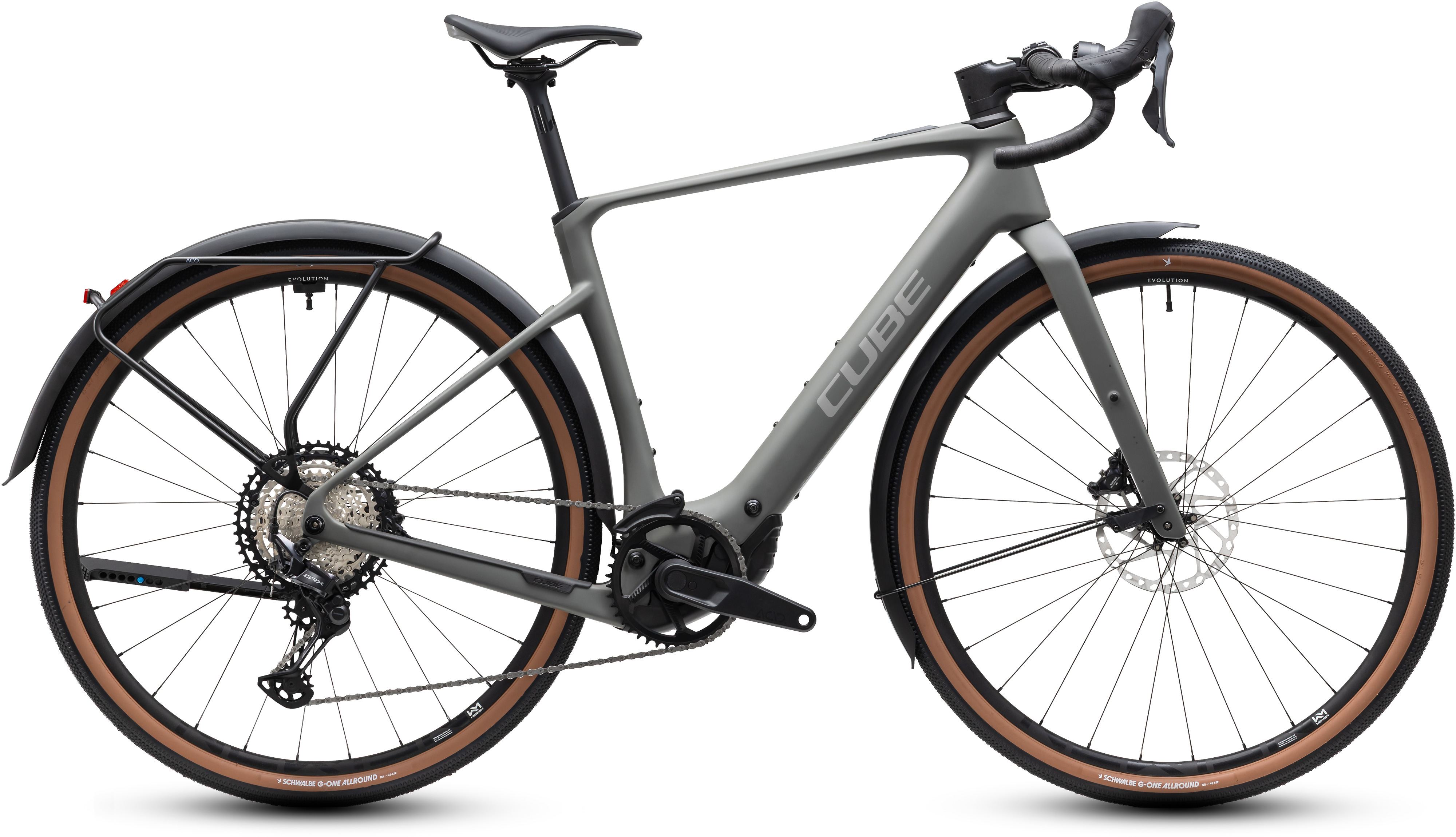 BICICLETA ELECTRICA CUBE NUROAD HYBRID C:62 RACE 400X FE OLDGREY GREY 2027 M [0]