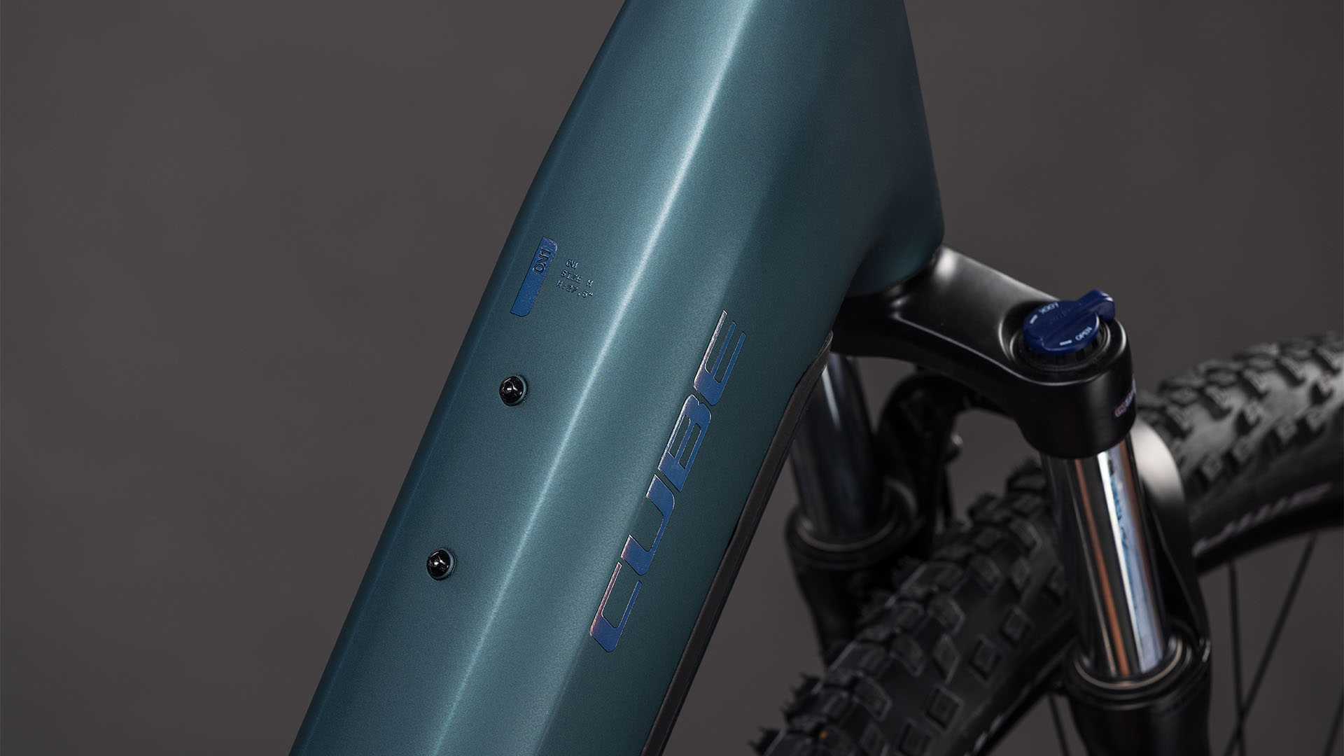 BICICLETA ELECTRICA CUBE REACTION HYBRID ONE 600 EASY ENTRY ROYALGREEN PRISM 2026 cadru L (20") - roti 29 [1]