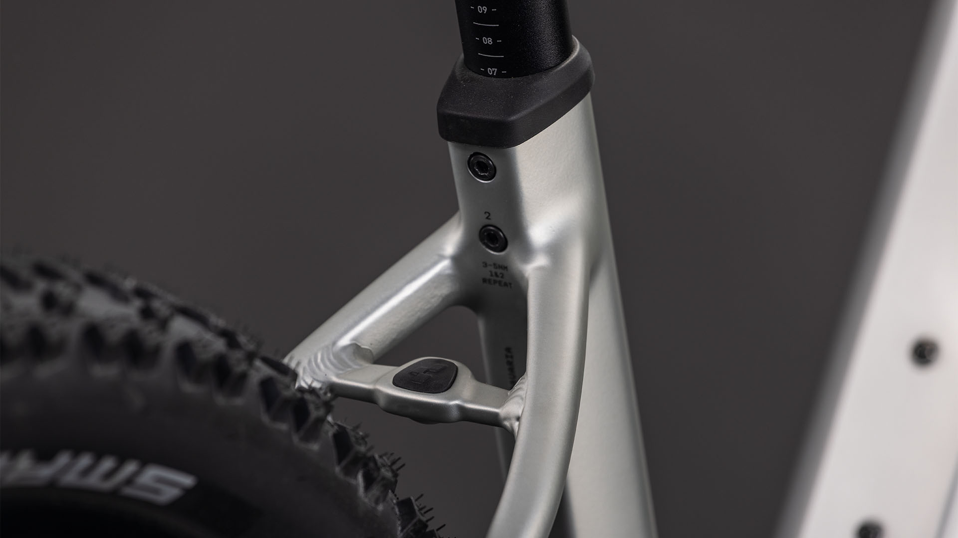 BICICLETA ELECTRICA CUBE REACTION HYBRID ONE 600 EASY ENTRY SLEEKGREY PRISM 2026 cadru L (20") - roti 29 [3]