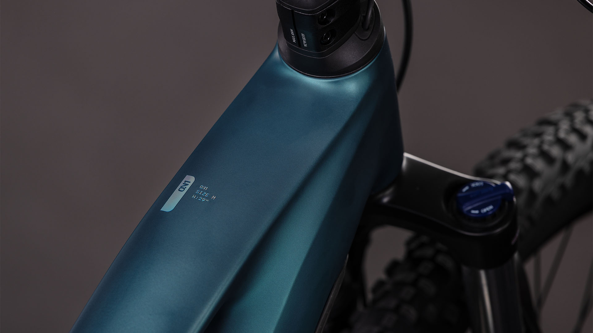 BICICLETA ELECTRICA CUBE REACTION HYBRID ONE 600 ROYALGREEN PRISM 2026 cadru XXL (23") - roti 29 [1]