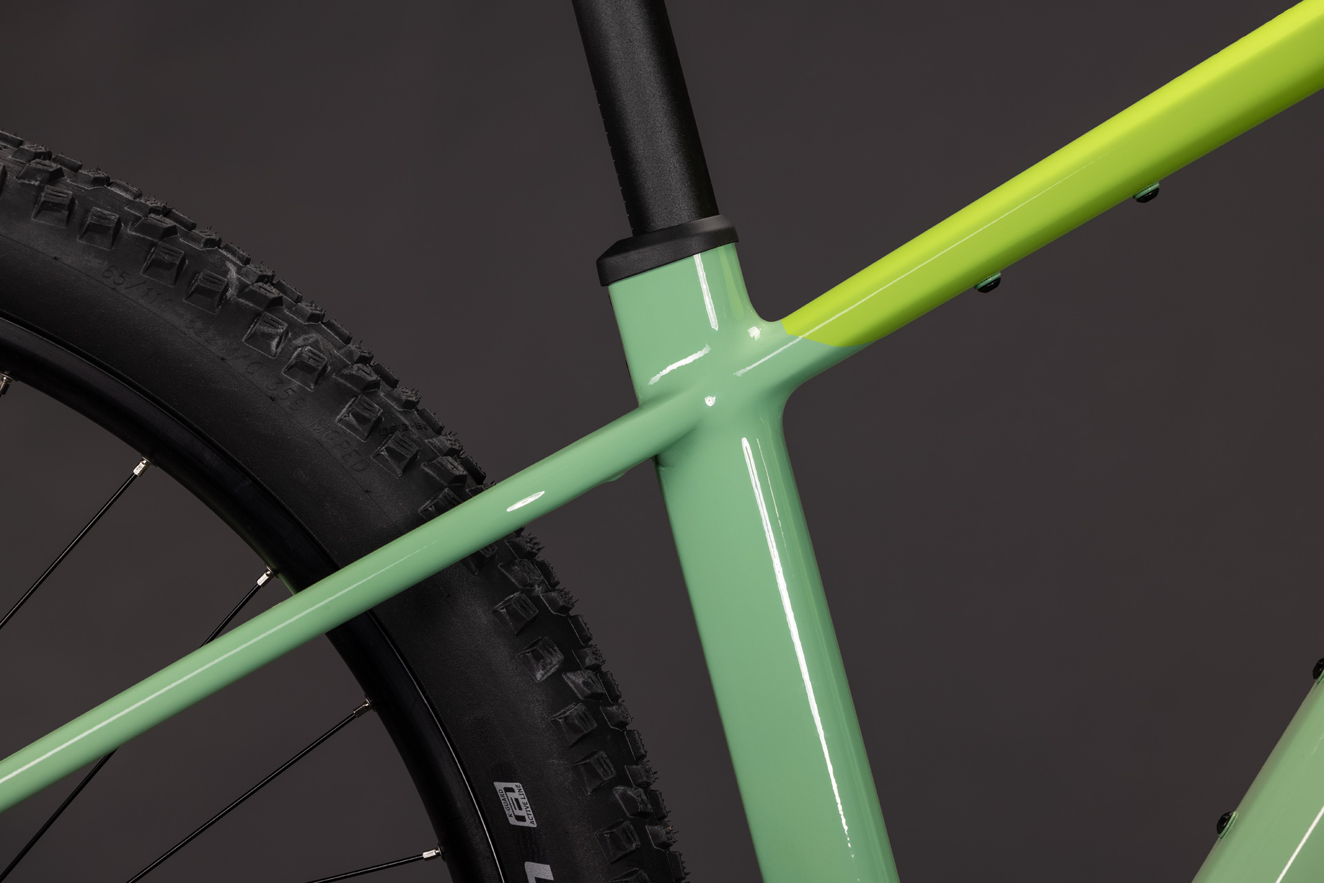BICICLETA ELECTRICA CUBE REACTION HYBRID ONE 720  CACTUS BLACK 2027 cadru L (20") - roti 29 [4]
